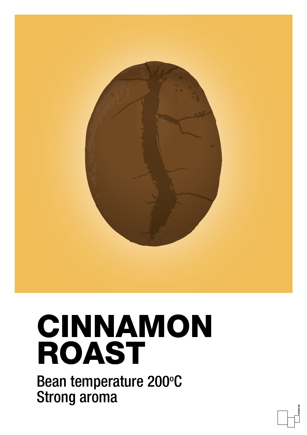 cinnamom roast - Plakat med Mad & Drikke i Honeycomb