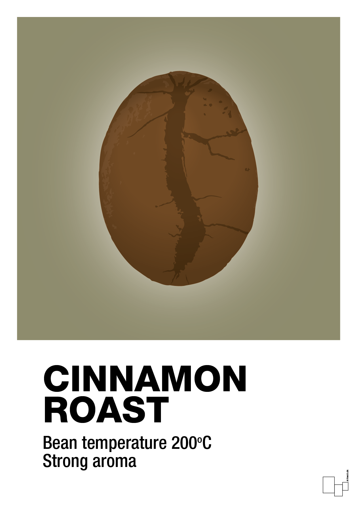 cinnamom roast - Plakat med Mad & Drikke i Misty Forrest