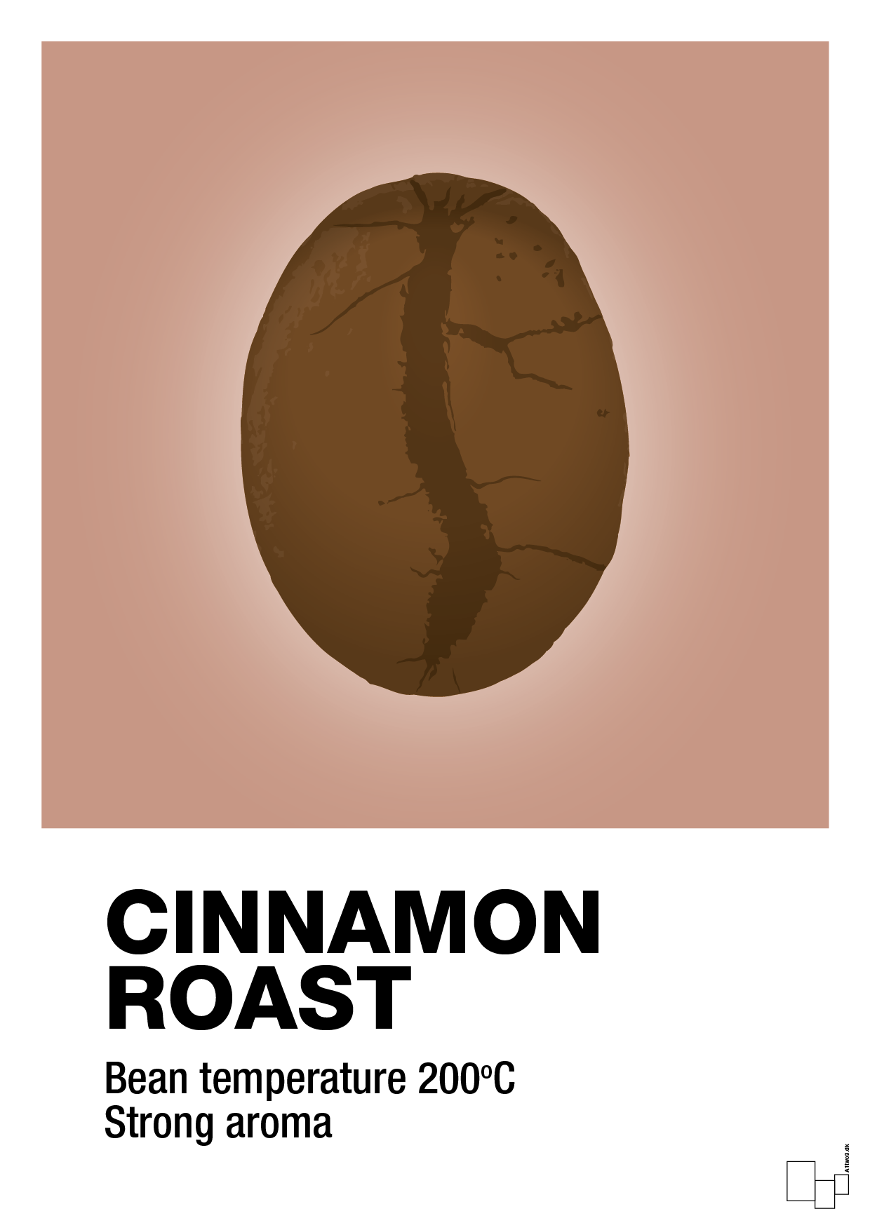cinnamom roast - Plakat med Mad & Drikke i Powder