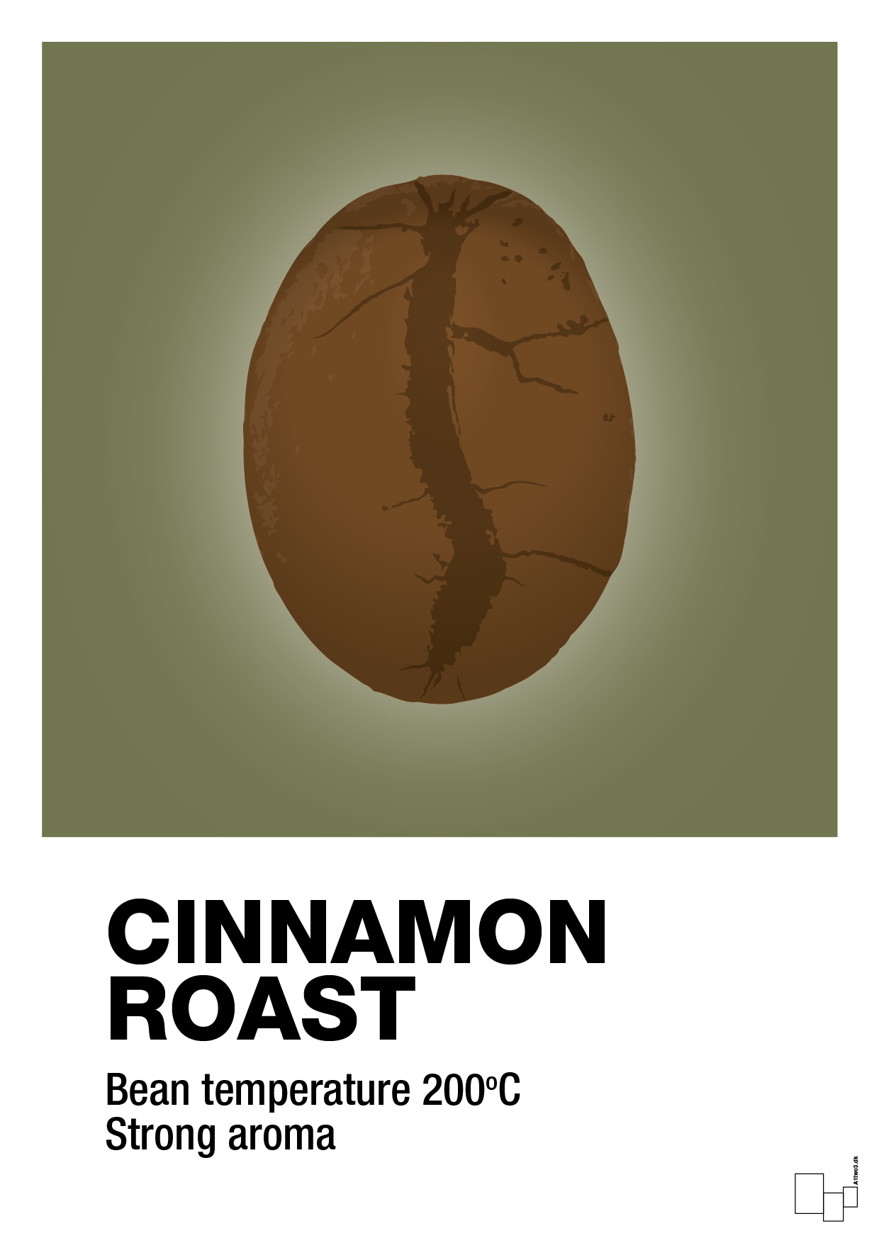 cinnamom roast - Plakat med Mad & Drikke i Secret Meadow
