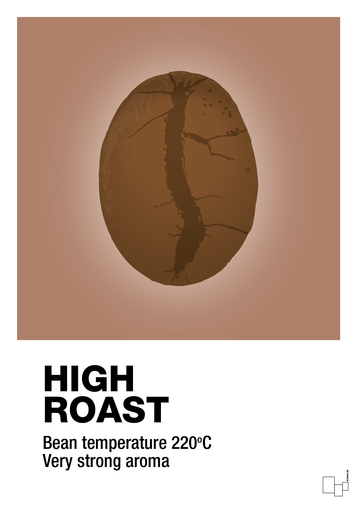 high roast - Plakat med Mad & Drikke i Cider Spice