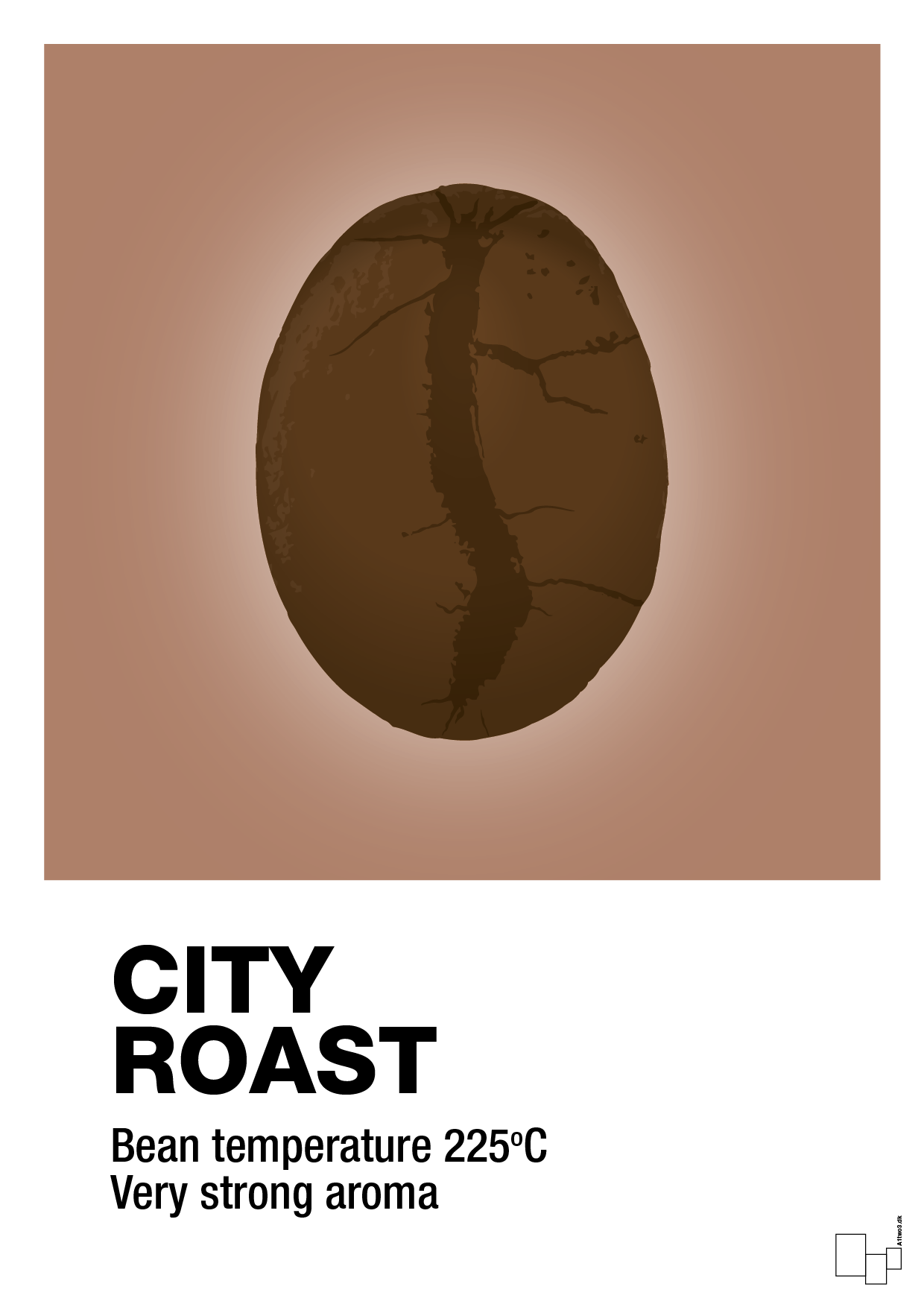city roast - Plakat med Mad & Drikke i Cider Spice
