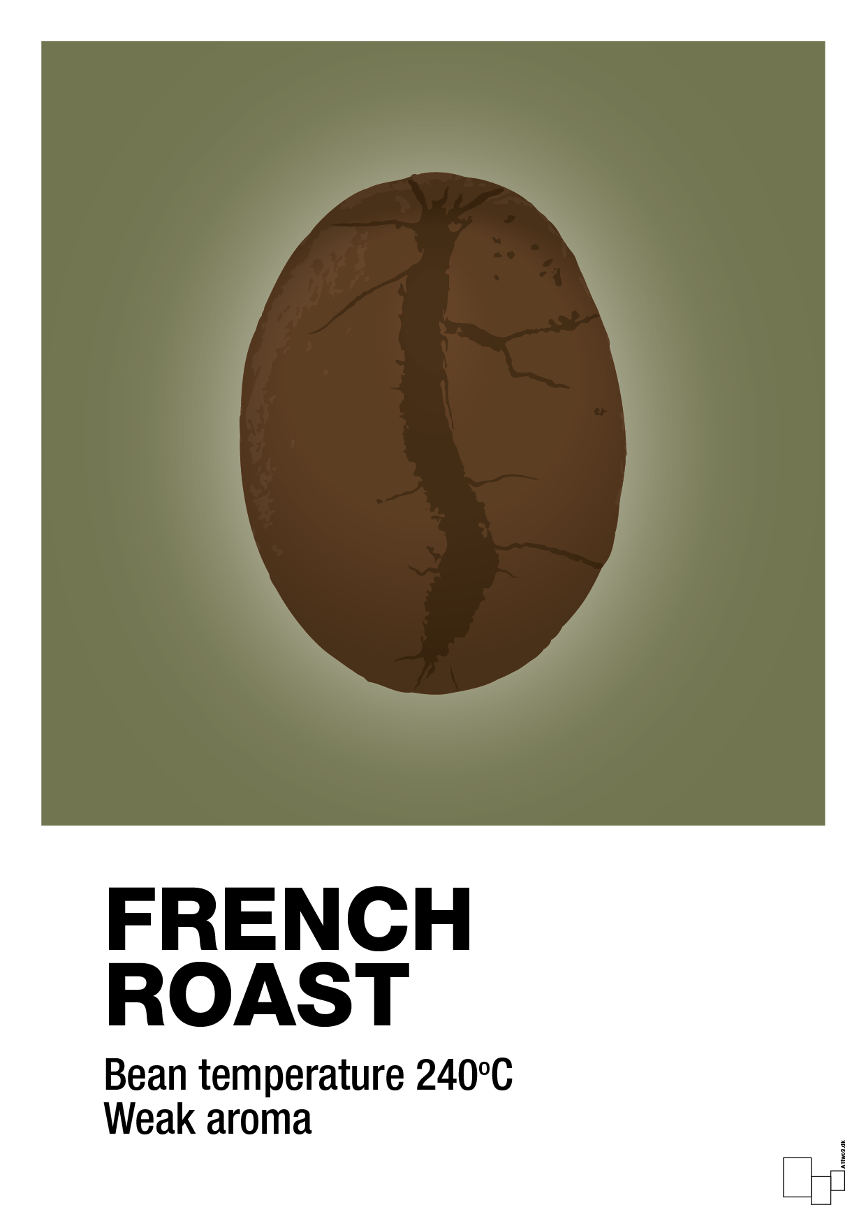 french roast - Plakat med Mad & Drikke i Secret Meadow
