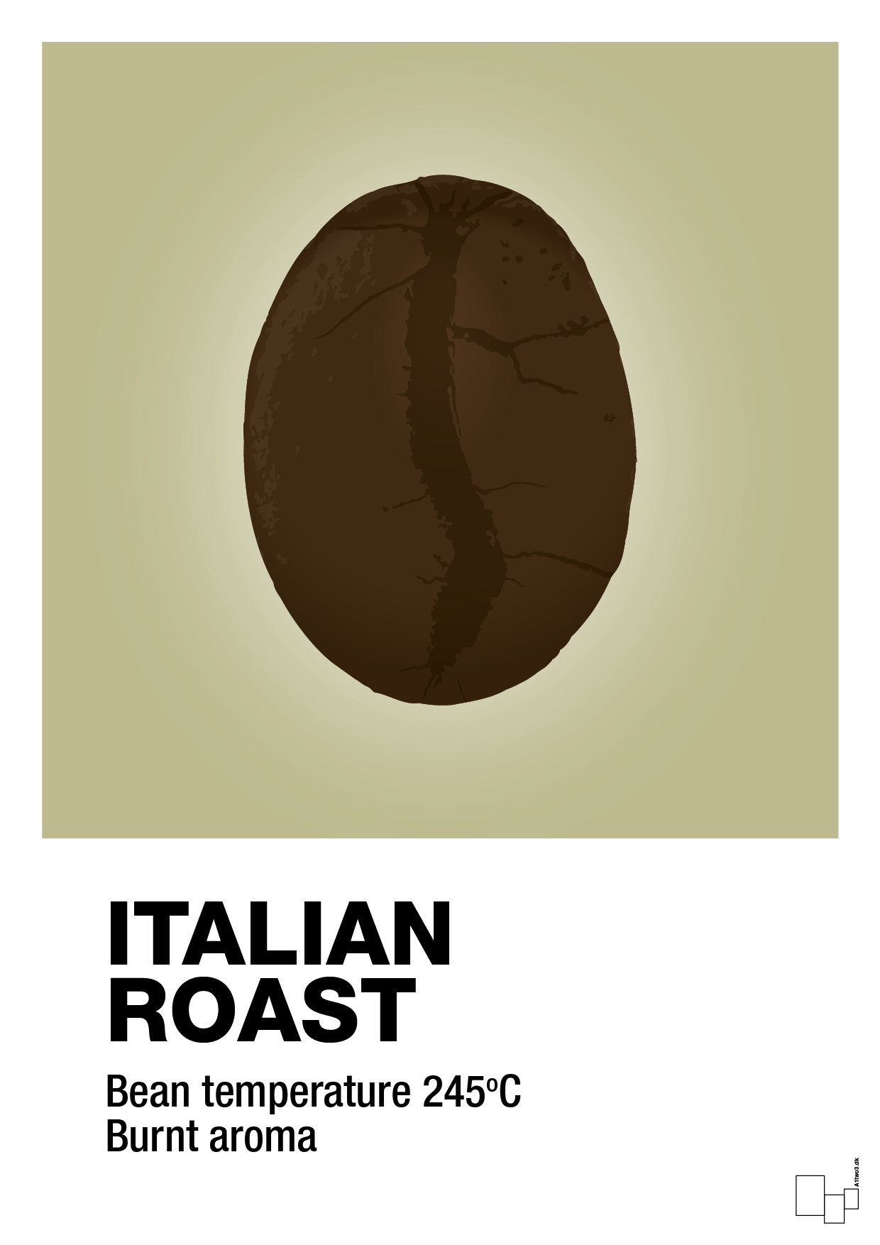 italian roast - Plakat med Mad & Drikke i Back to Nature