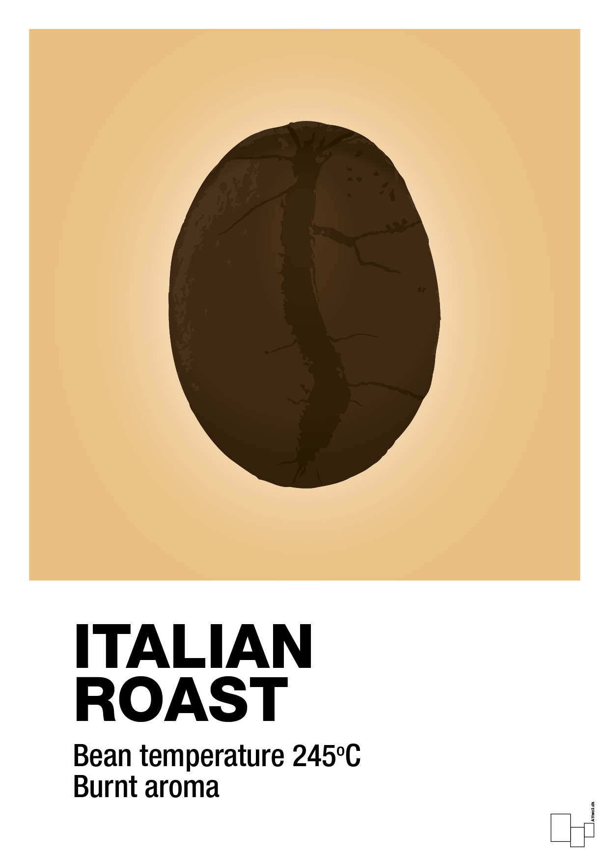 italian roast - Plakat med Mad & Drikke i Charismatic
