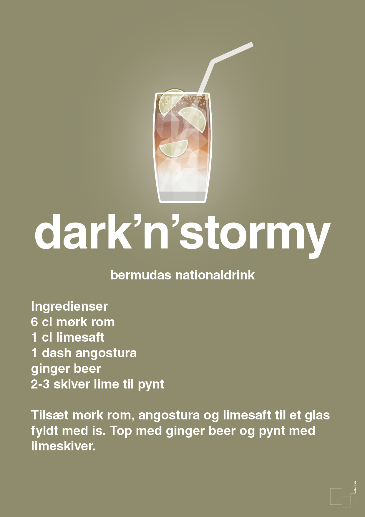 plakat: dark'n'stormy