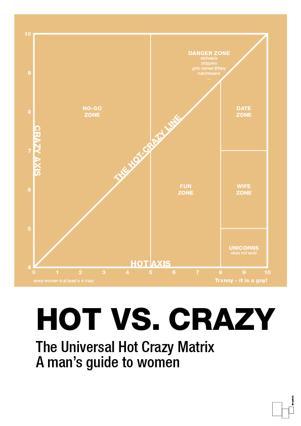 hot crazy matrix - Plakat med Grafik i Charismatic