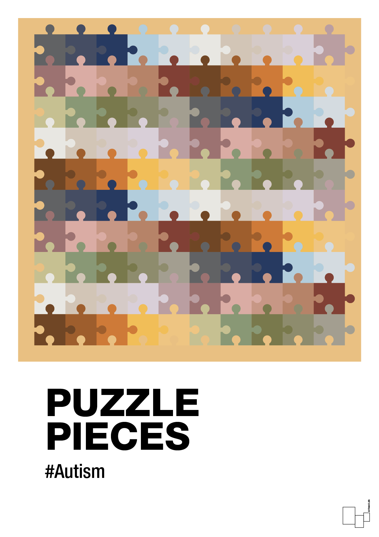 puzzle pieces - Plakat med Samfund i Charismatic
