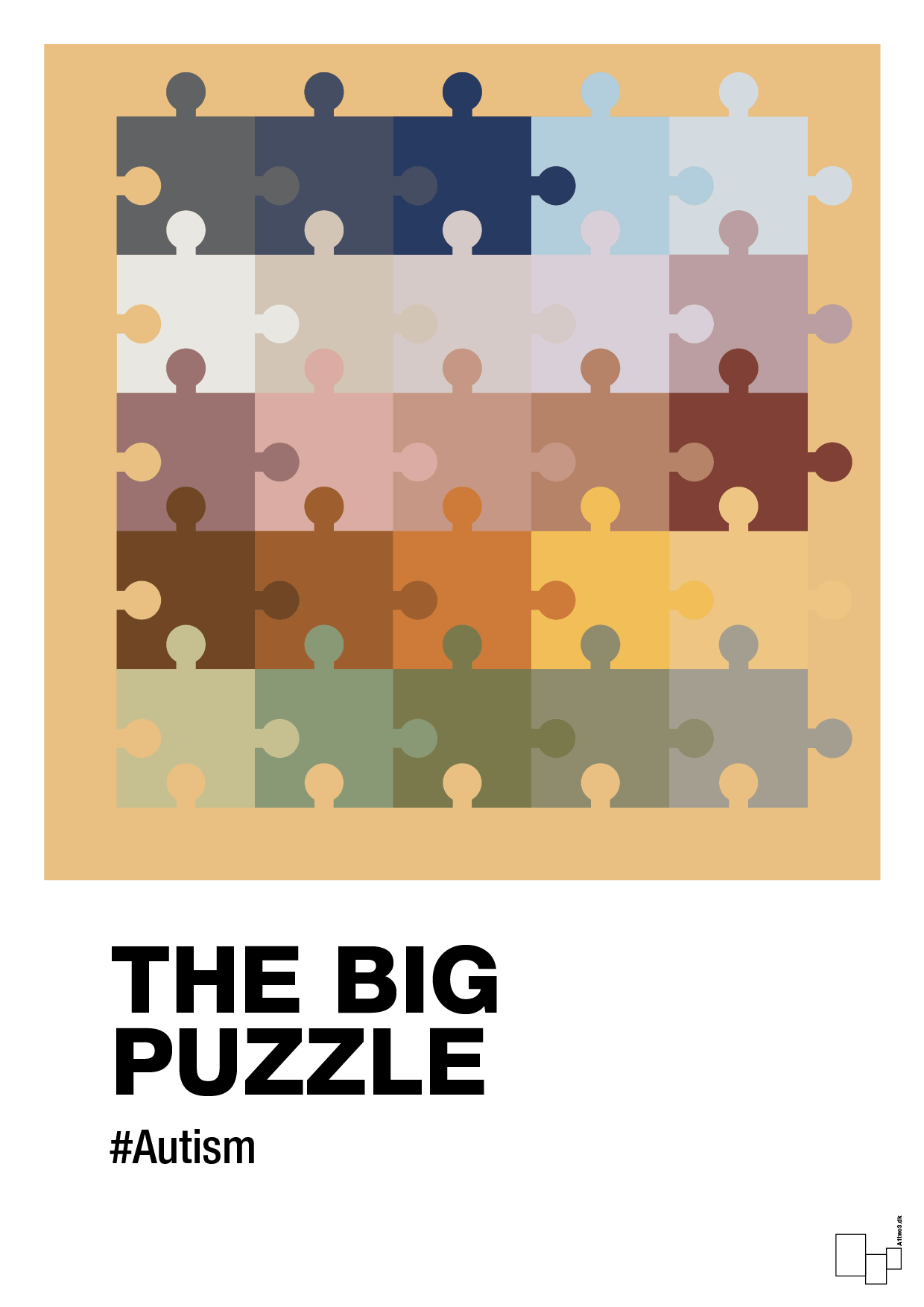the big puzzle - Plakat med Samfund i Charismatic