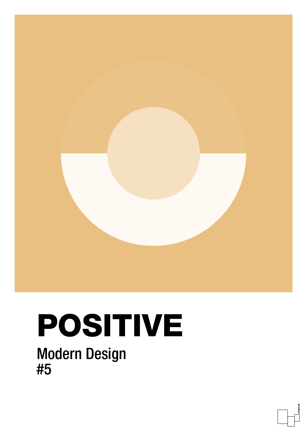 positive #5 - Plakat med Grafik i Charismatic