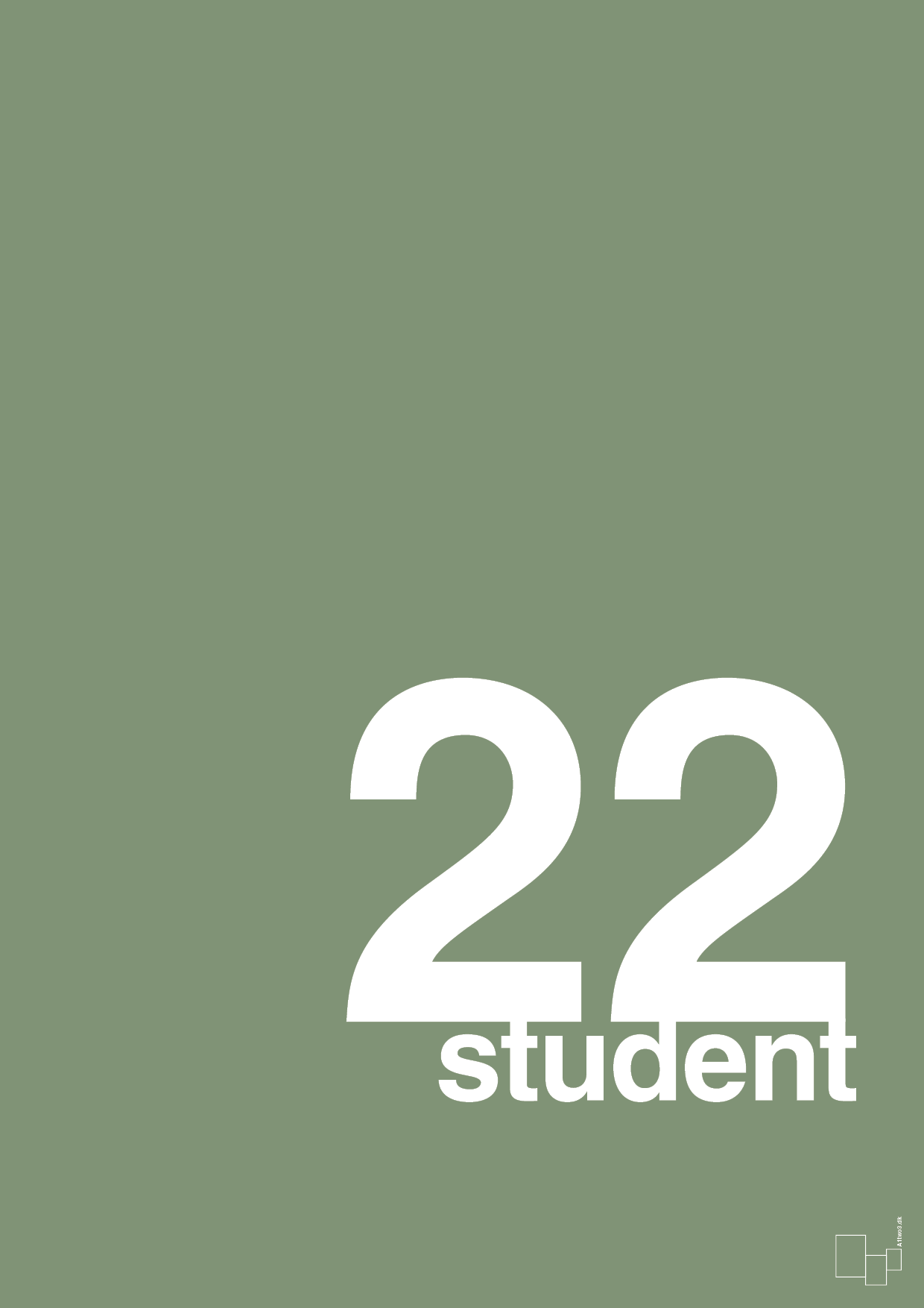 student 2022 - Plakat med Begivenheder i Jade