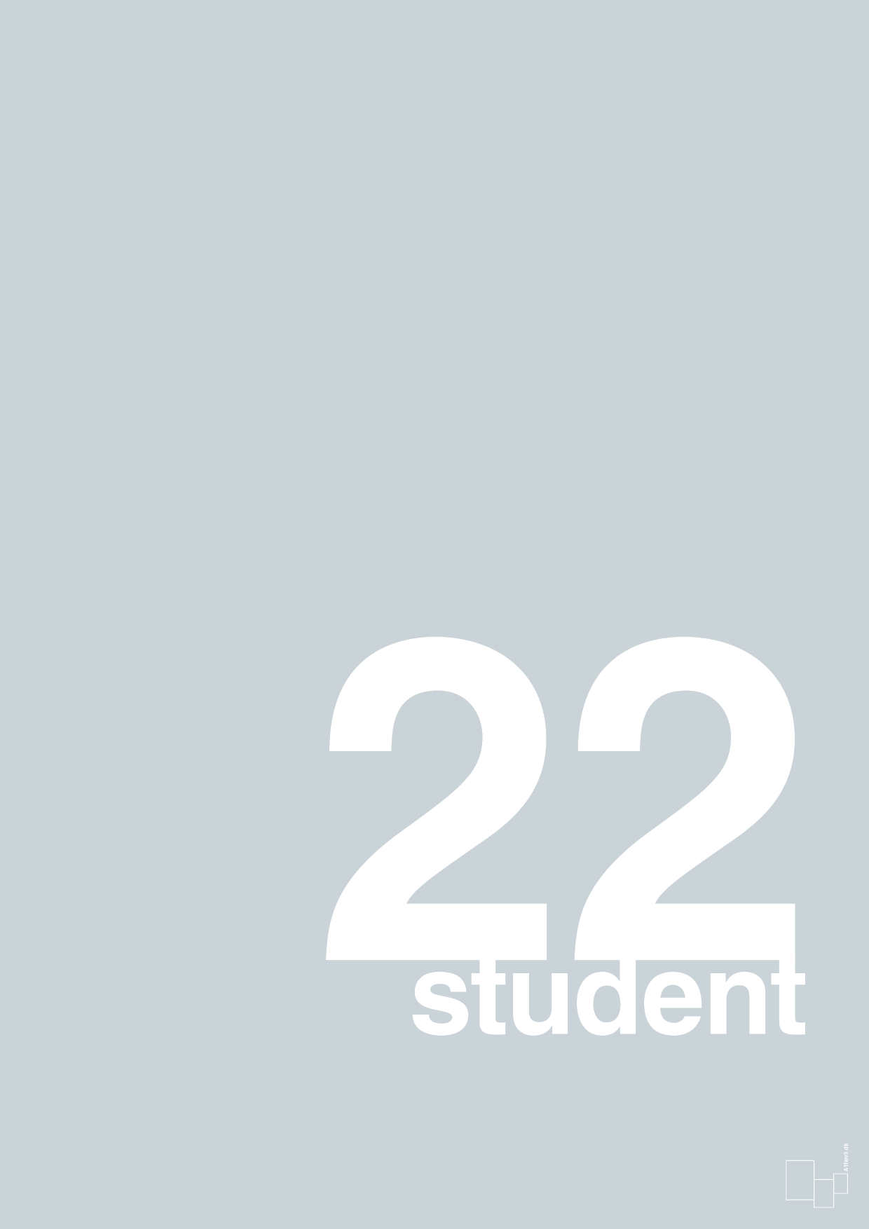 student 2022 - Plakat med Begivenheder i Light Drizzle