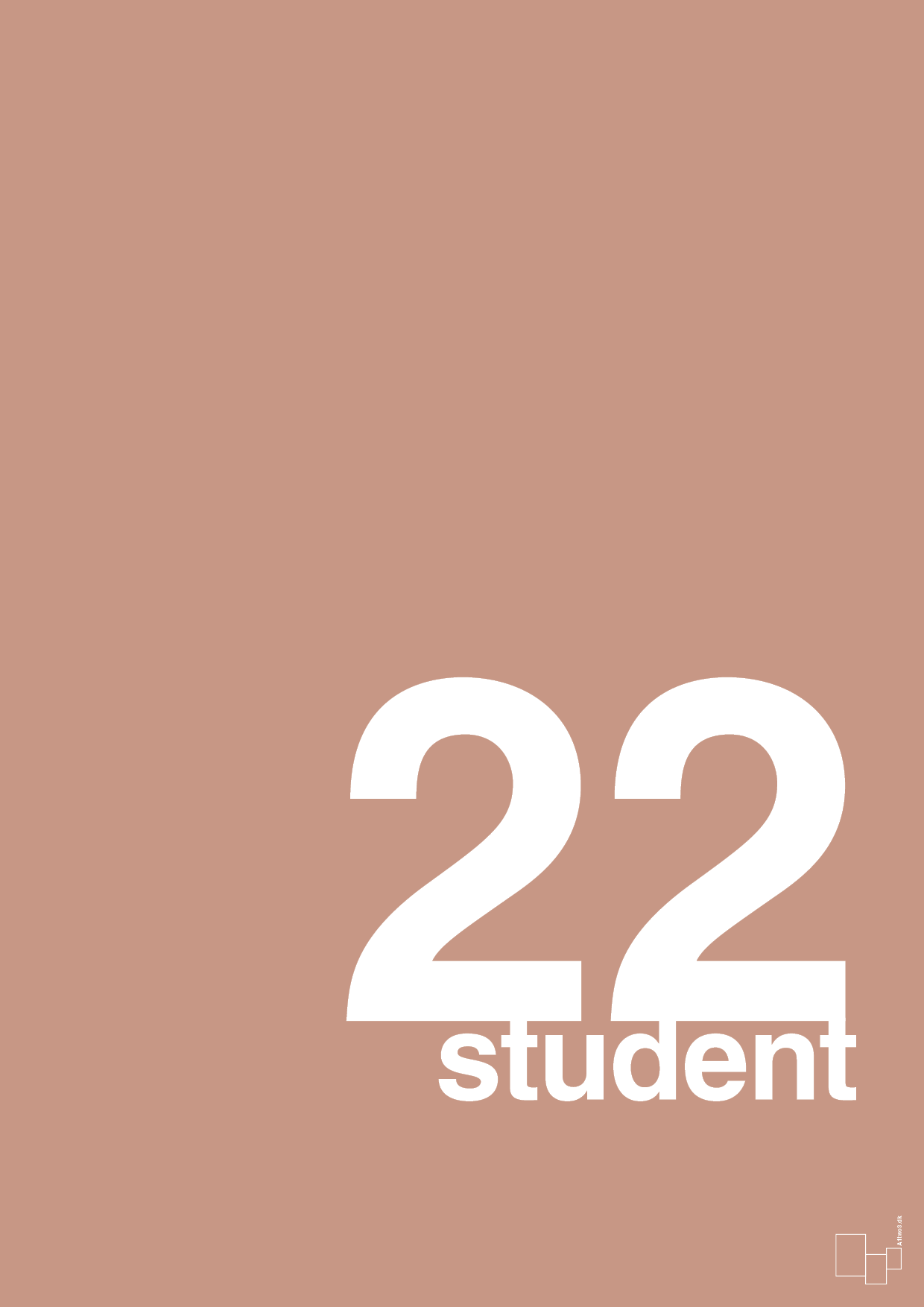 student 2022 - Plakat med Begivenheder i Powder