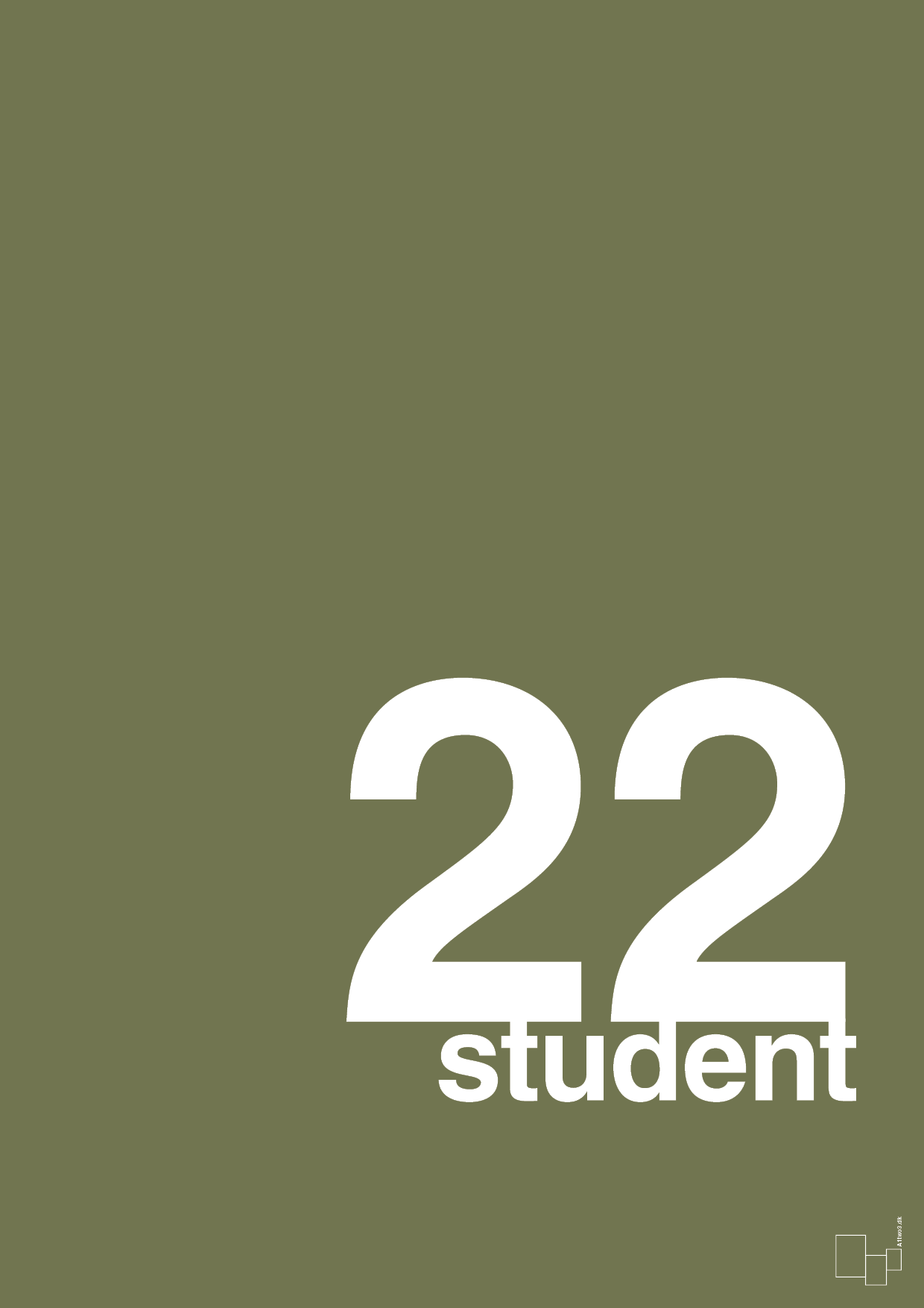 student 2022 - Plakat med Begivenheder i Secret Meadow
