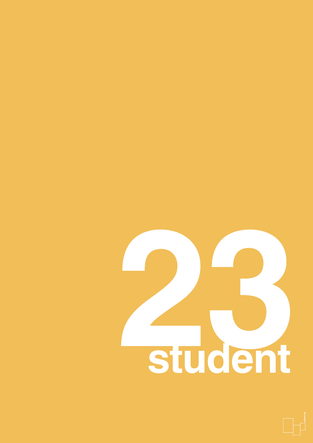 student 2023 - Plakat med Begivenheder i Honeycomb