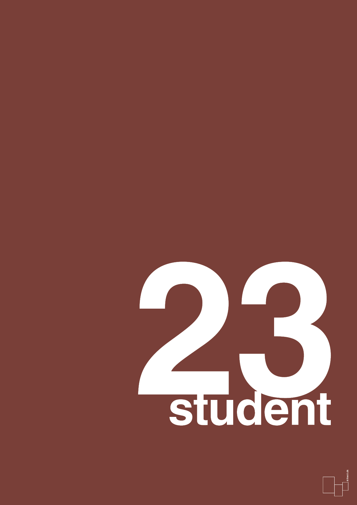 student 2023 - Plakat med Begivenheder i Red Pepper