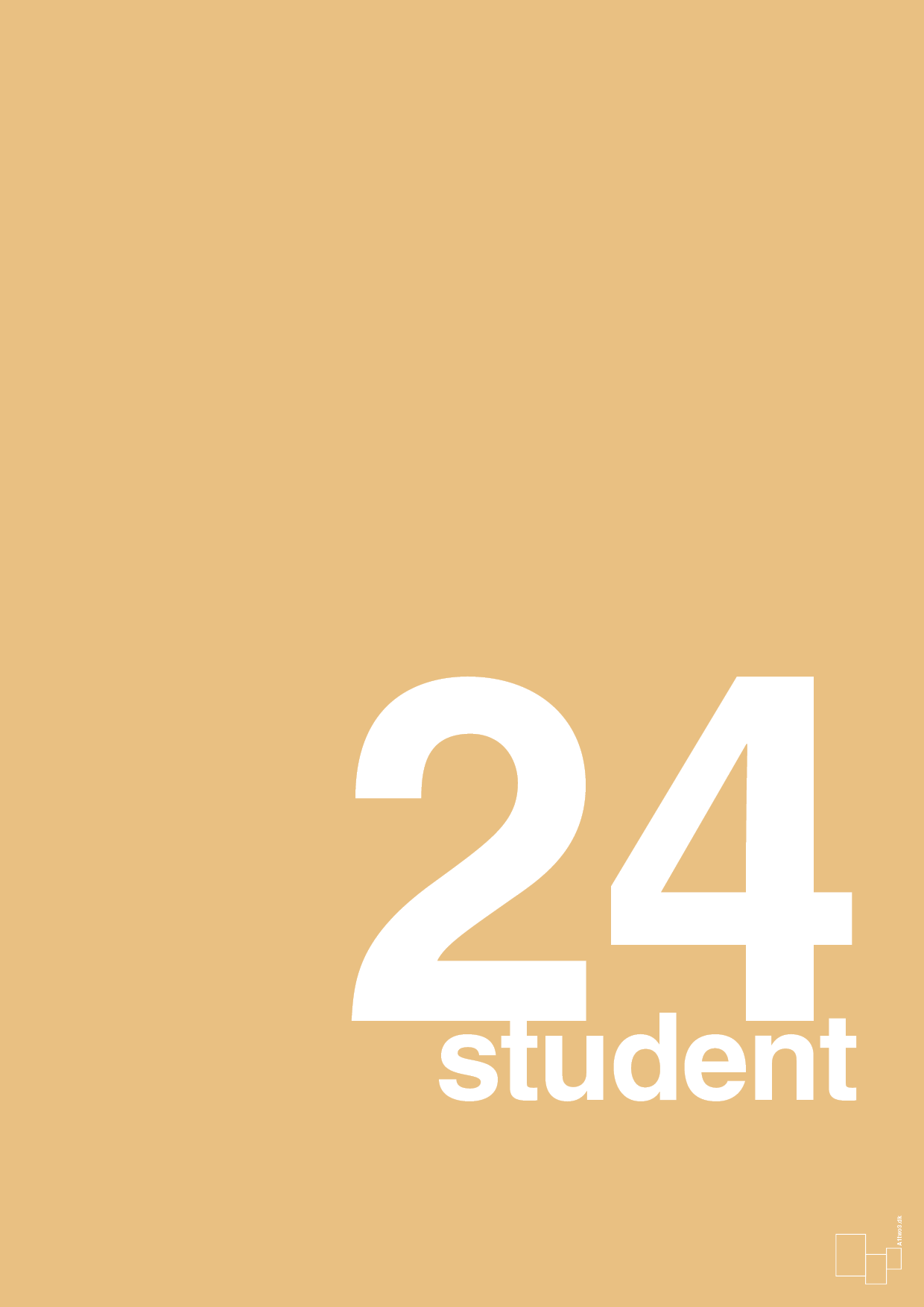 plakat: student 2024