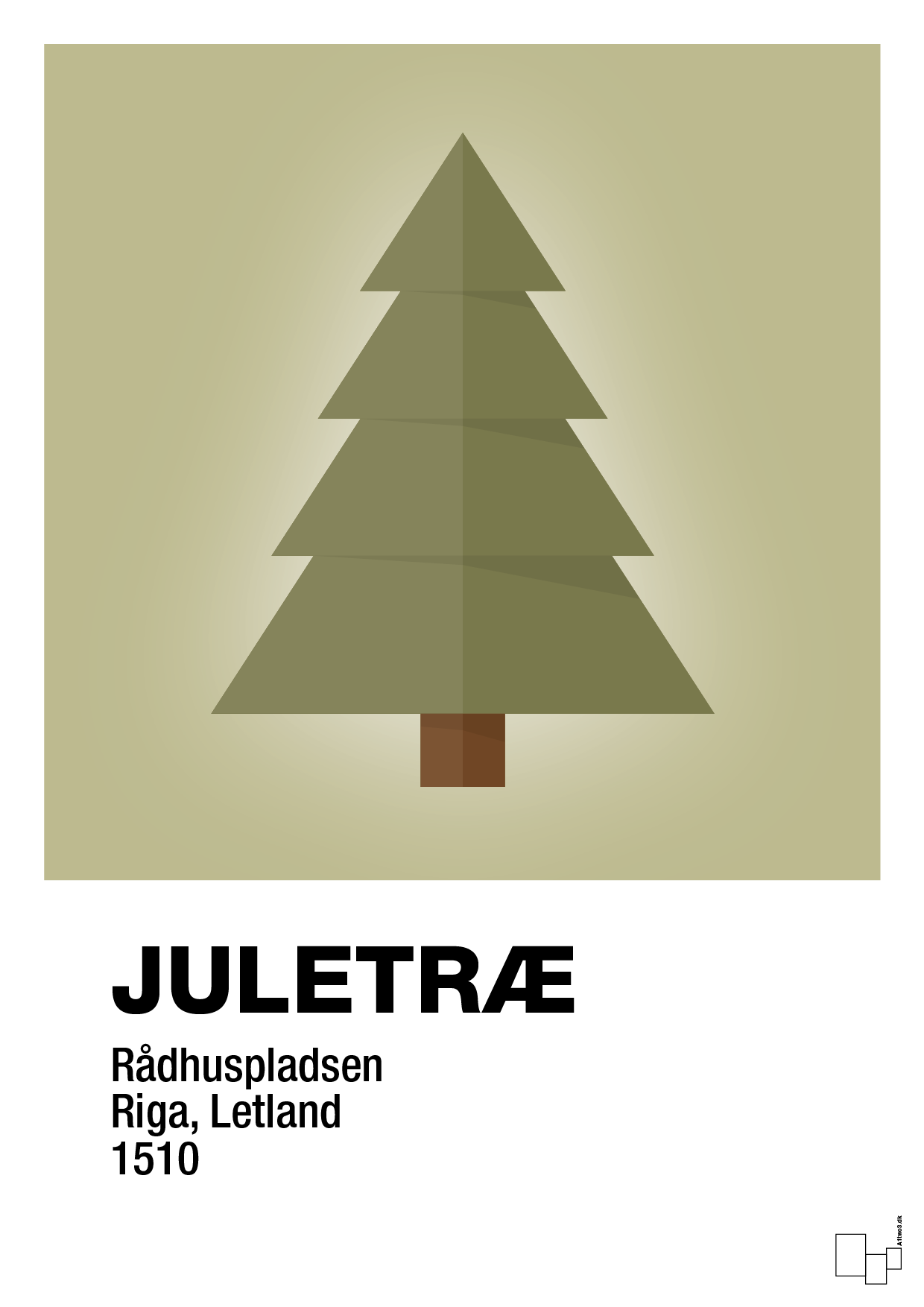 julepynt juletræ - Plakat med Begivenheder i Back to Nature