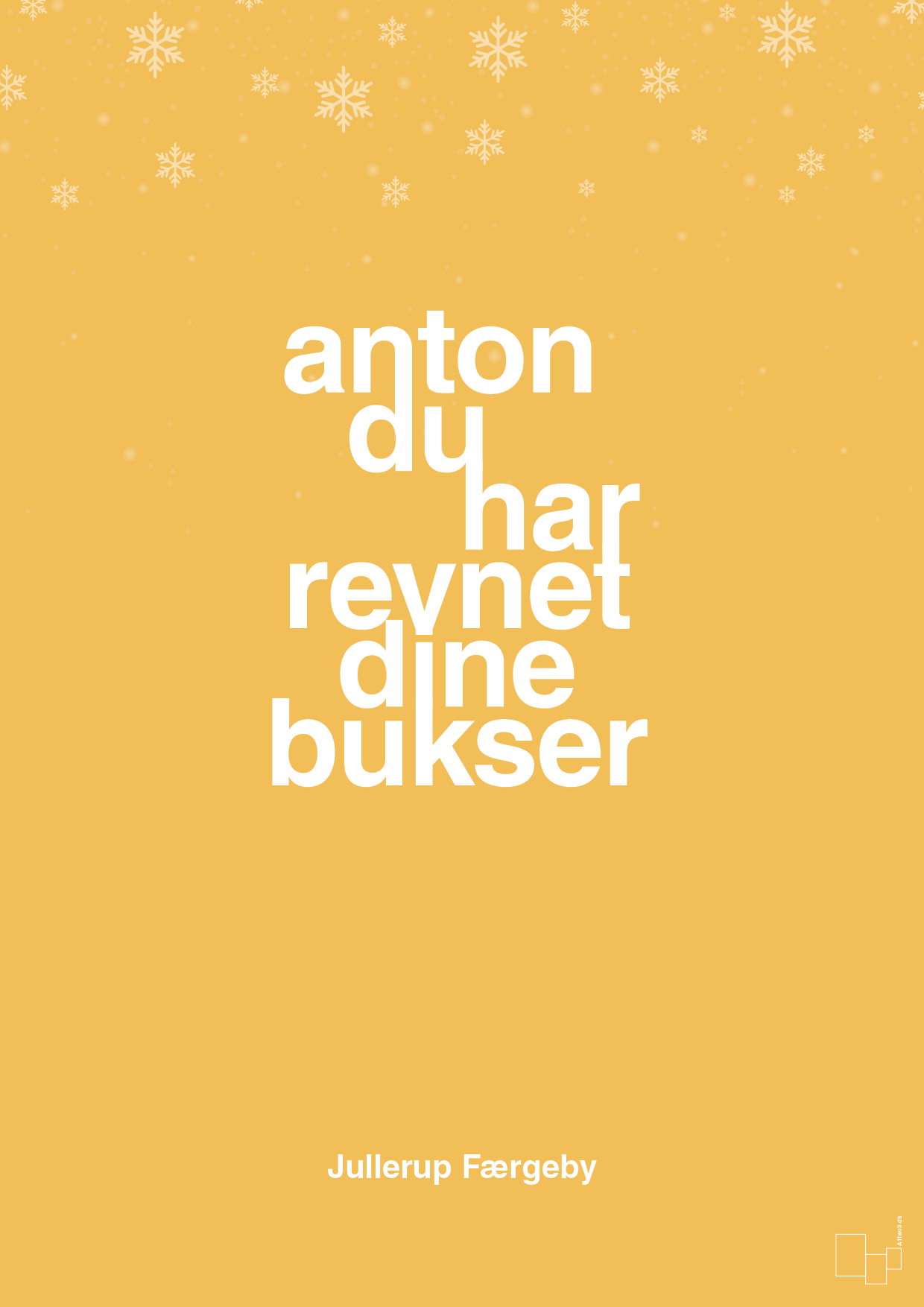 anton du har revnet dine bukser - Plakat med Begivenheder i Honeycomb