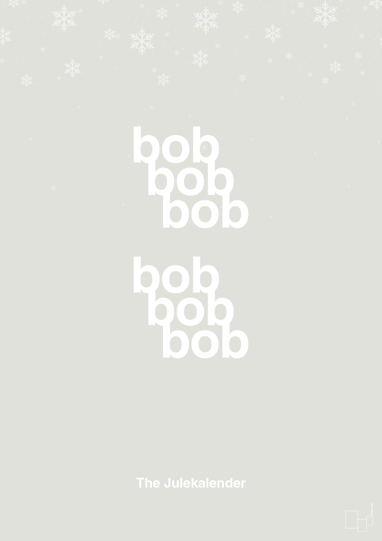 bob bob bob - Plakat med Begivenheder i Painters White