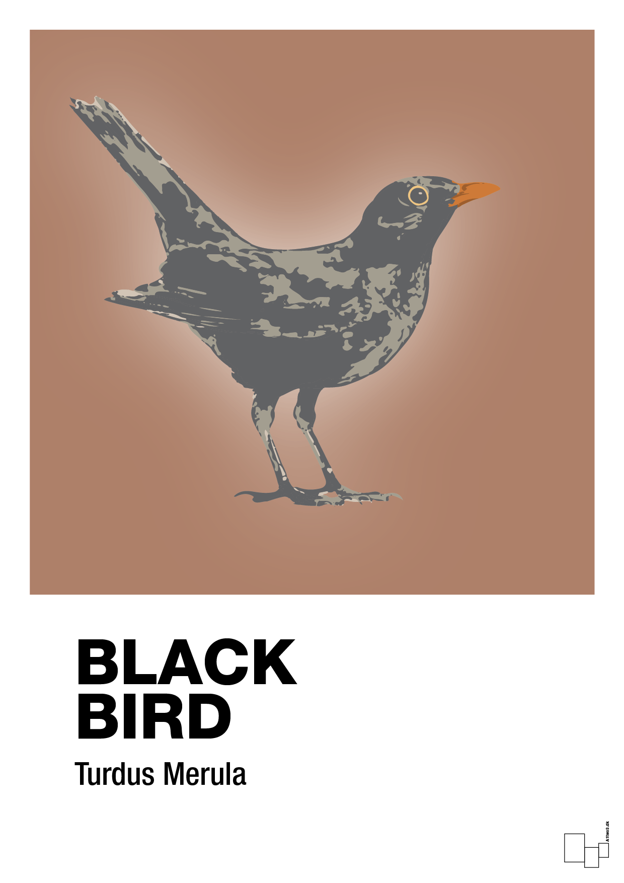 black bird - Plakat med Videnskab i Cider Spice