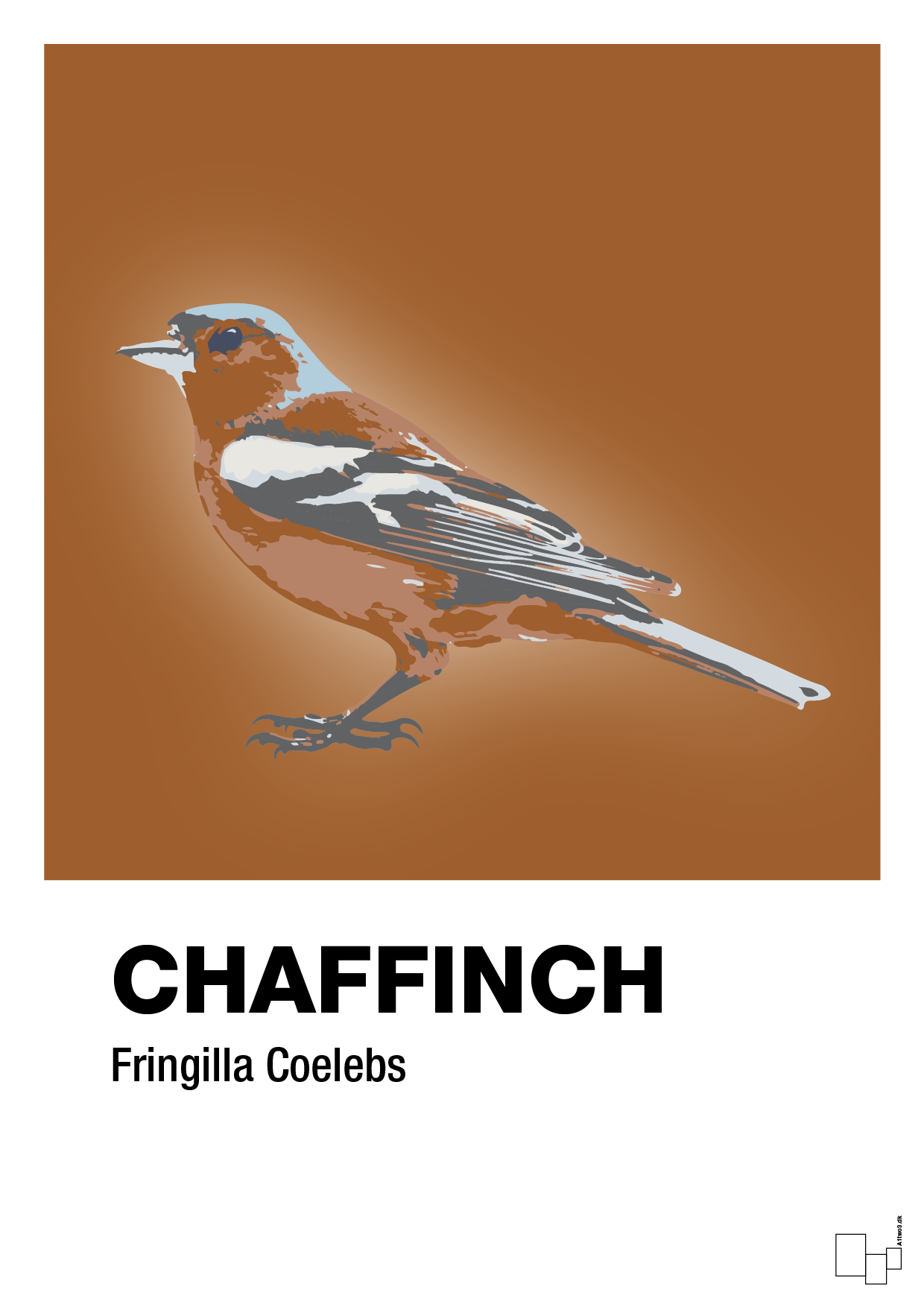 chaffinch - Plakat med Videnskab i Cognac