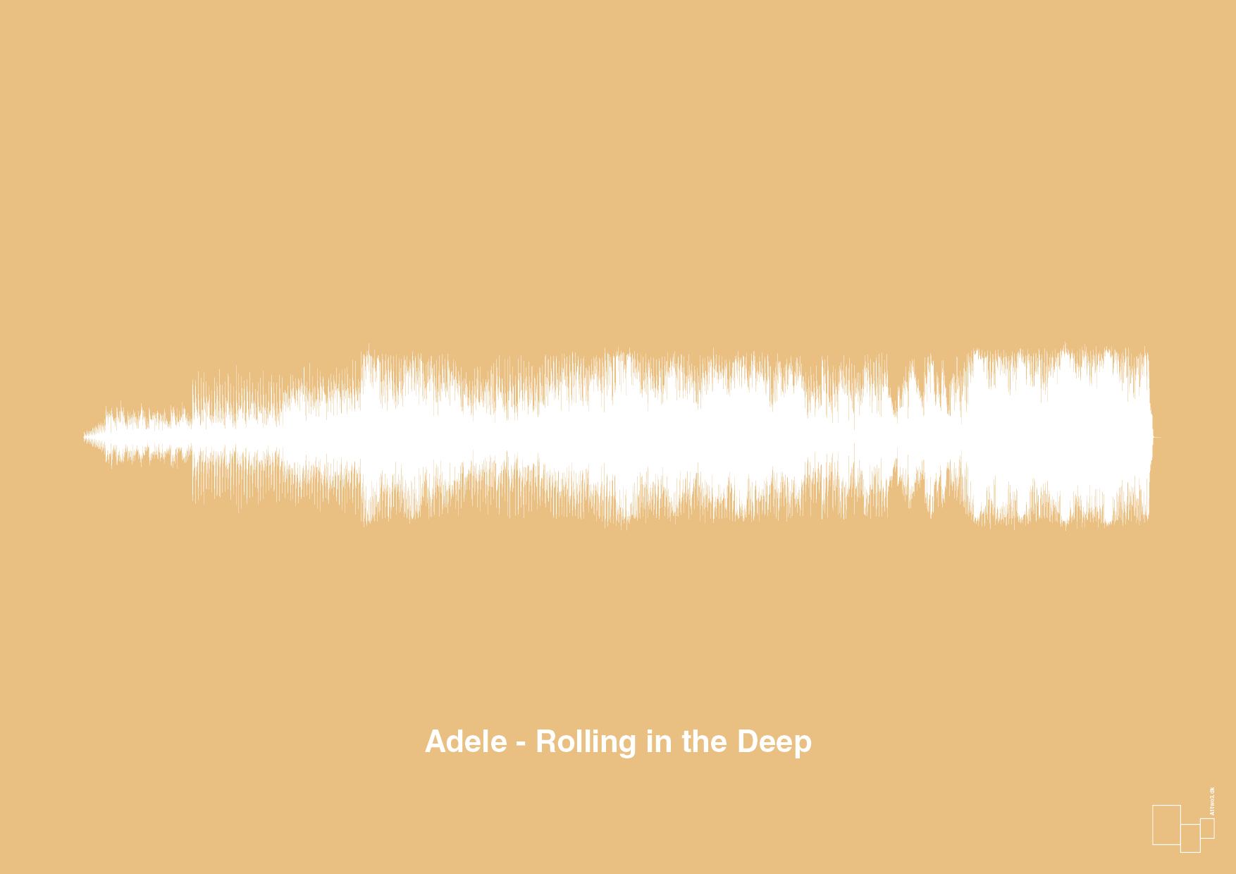 adele - rolling in the deep - Plakat med Musik i Charismatic