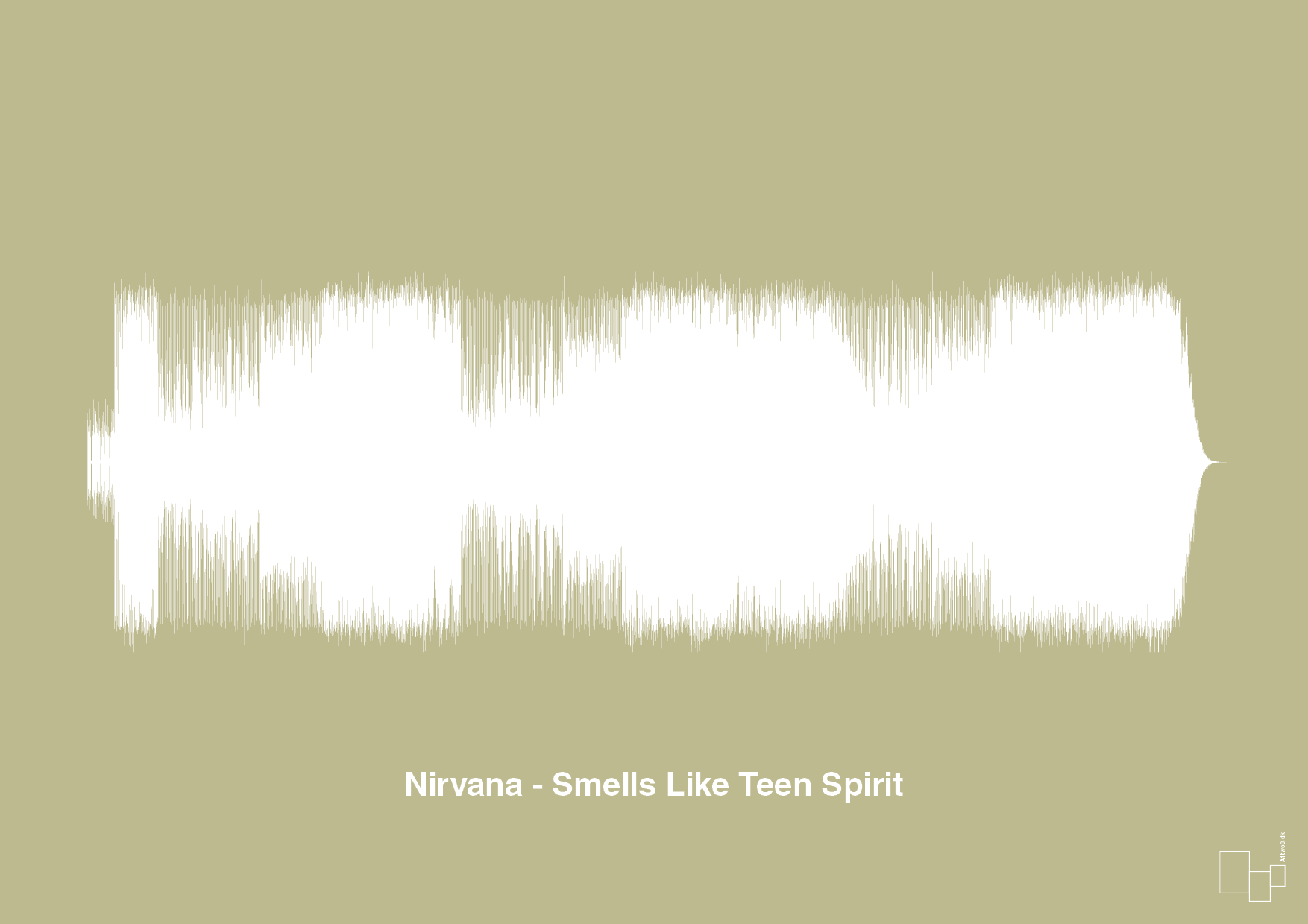 nirvana - smells like teen spirit - Plakat med Musik i Back to Nature