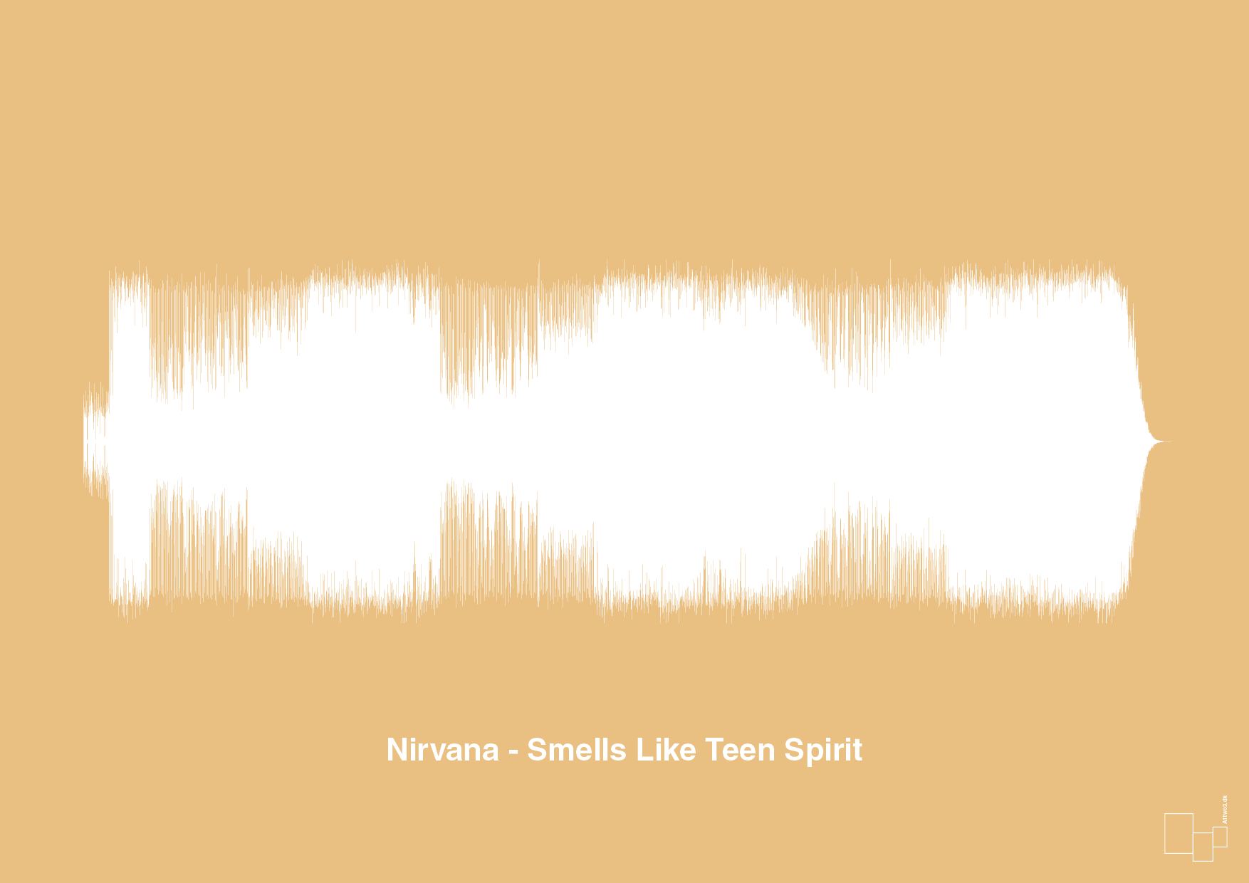 nirvana - smells like teen spirit - Plakat med Musik i Charismatic