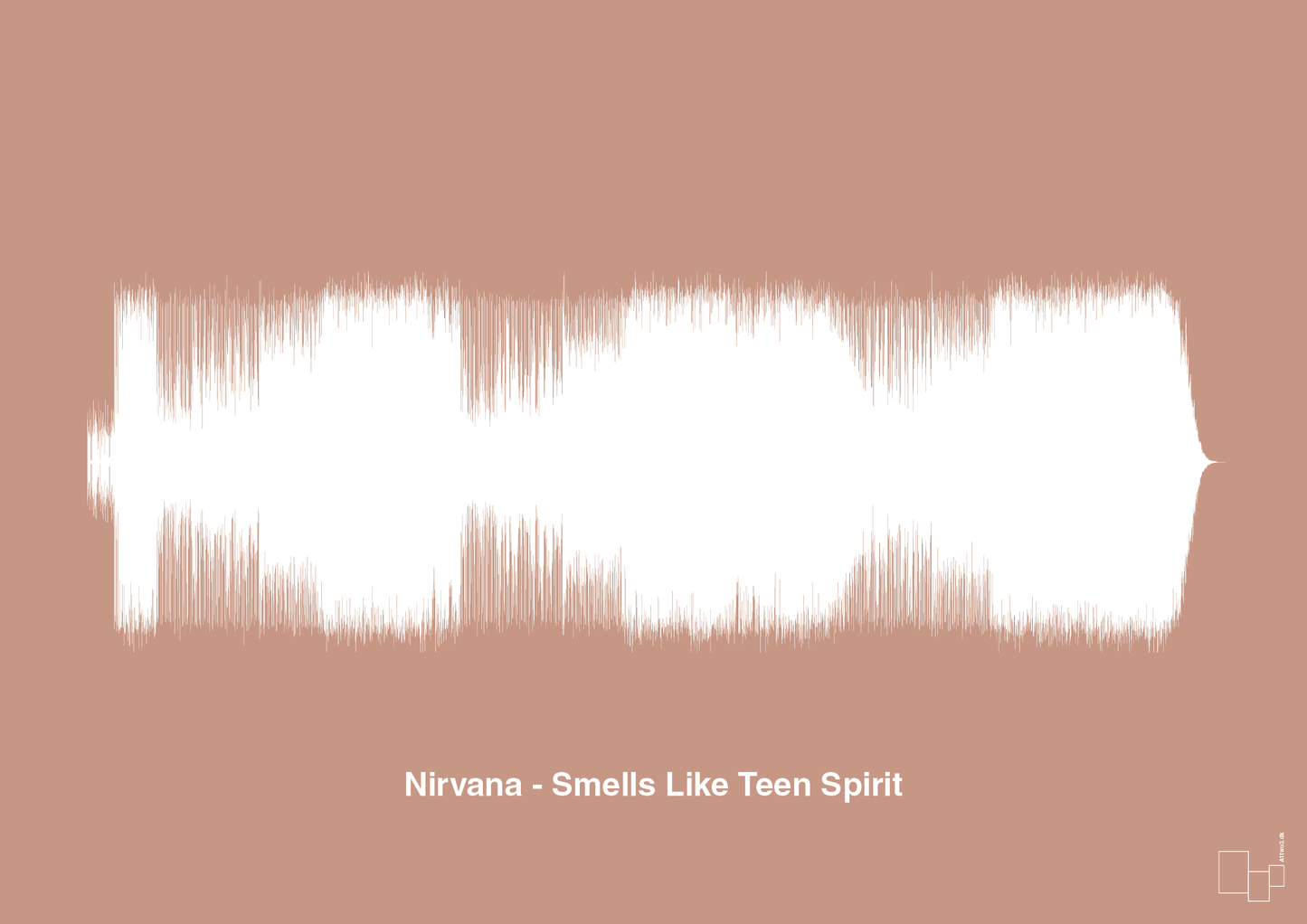 nirvana - smells like teen spirit - Plakat med Musik i Powder