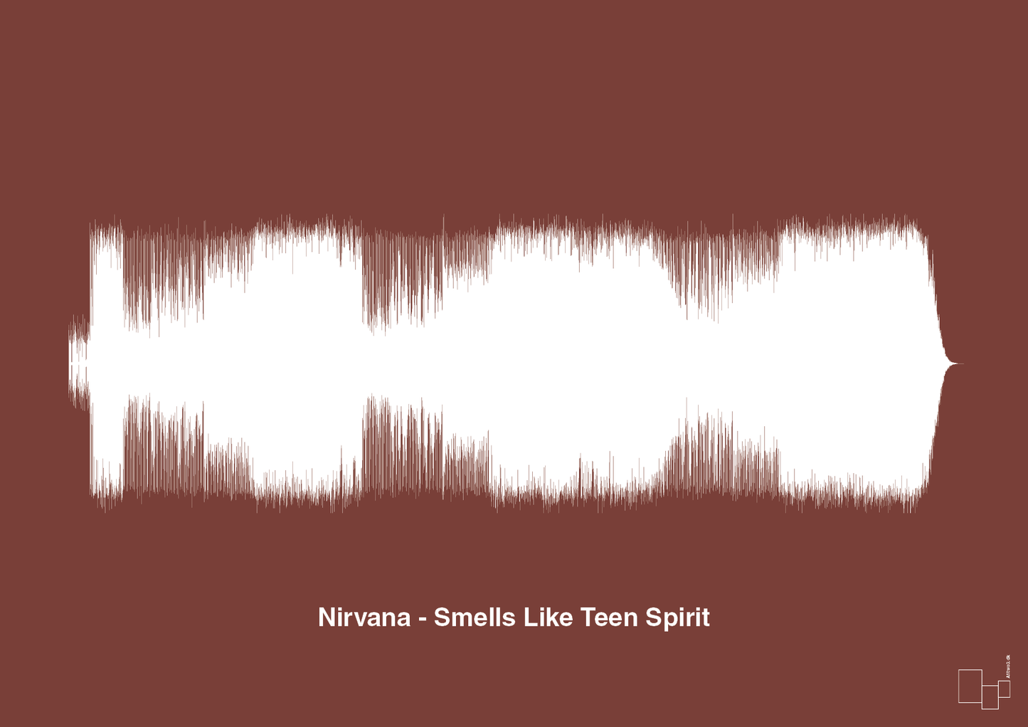 nirvana - smells like teen spirit - Plakat med Musik i Red Pepper