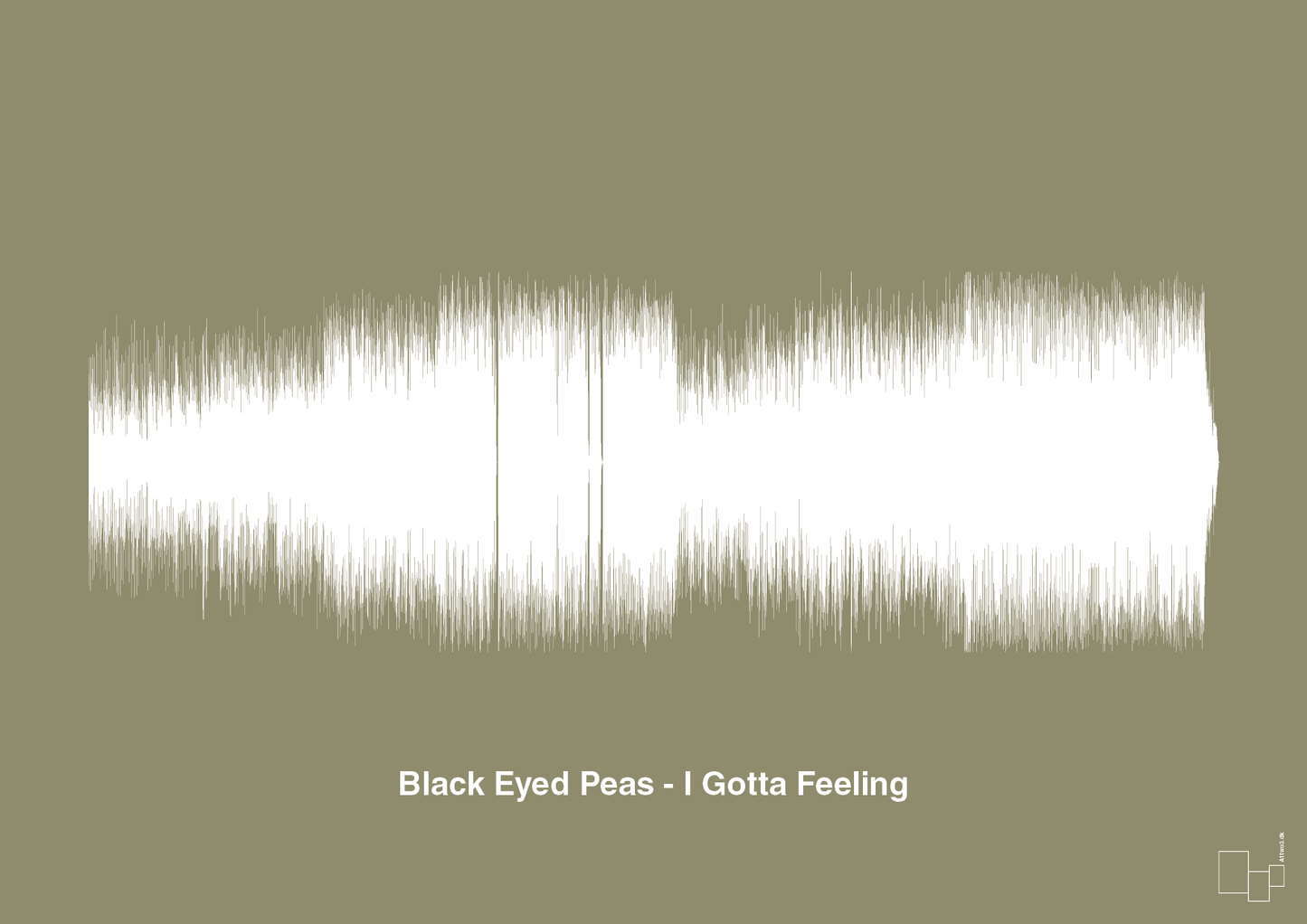 black eyed peas - i gotta feeling - Plakat med Musik i Misty Forrest