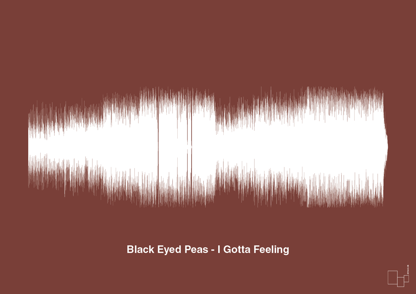 black eyed peas - i gotta feeling - Plakat med Musik i Red Pepper