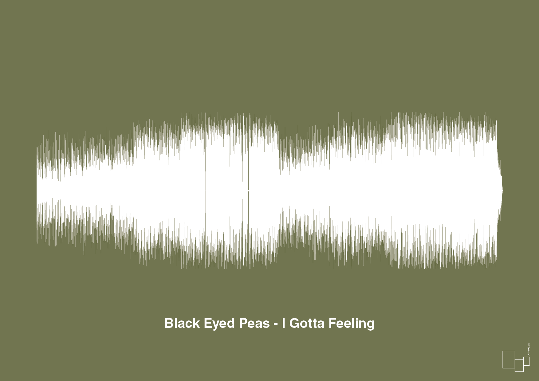 black eyed peas - i gotta feeling - Plakat med Musik i Secret Meadow