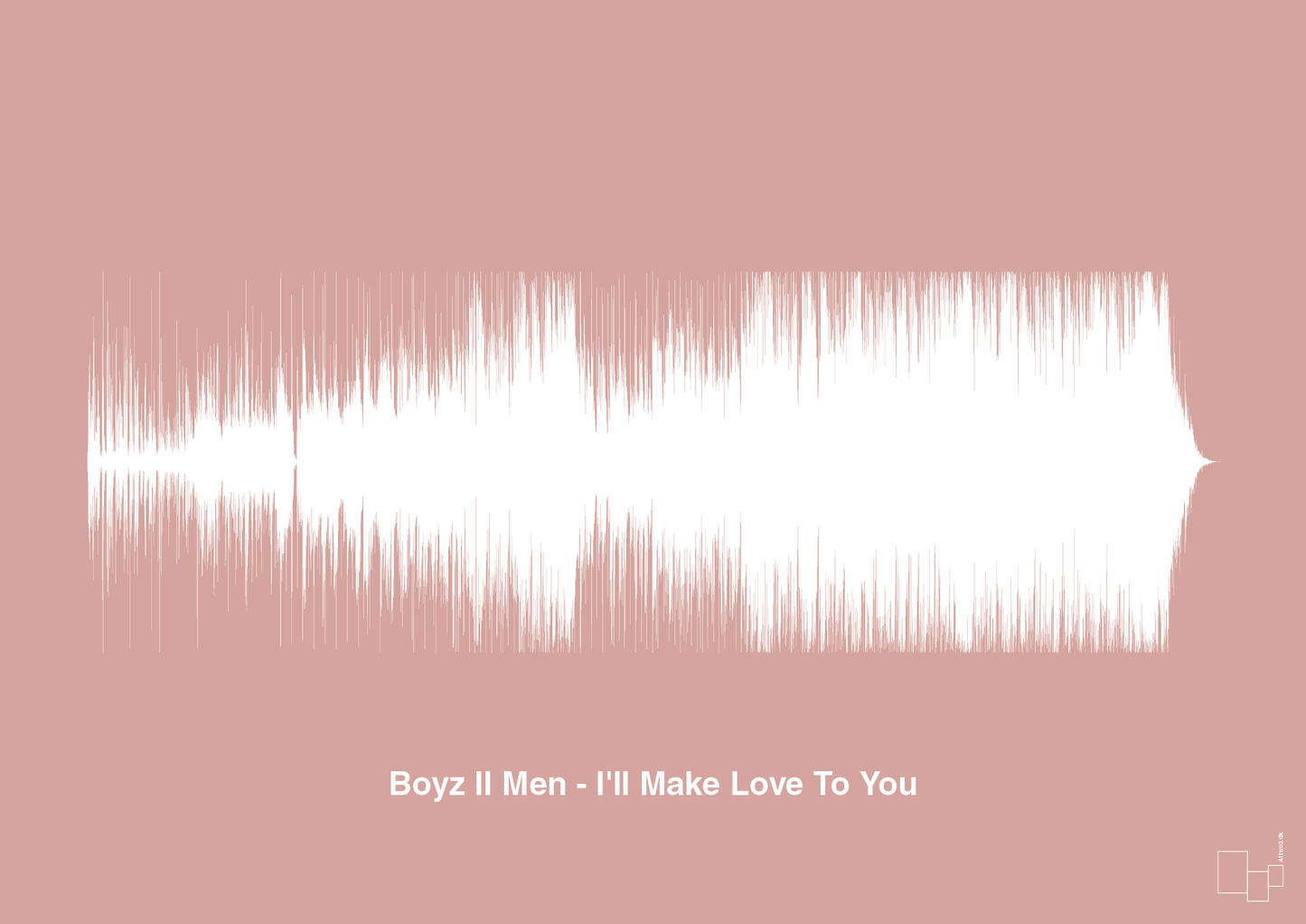 boyz II men - i'll make love to you - Plakat med Musik i Bubble Shell