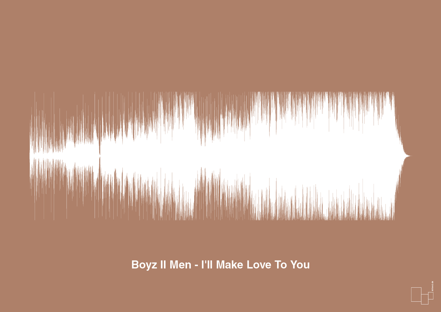 boyz II men - i'll make love to you - Plakat med Musik i Cider Spice