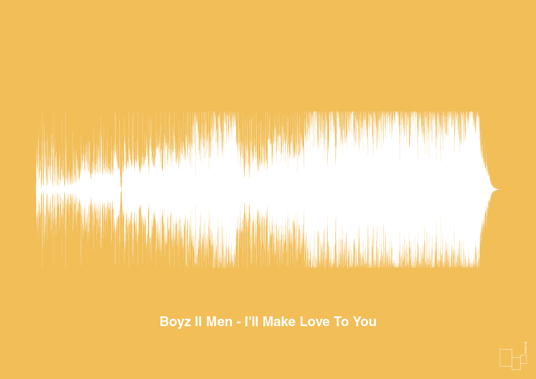 boyz II men - i'll make love to you - Plakat med Musik i Honeycomb