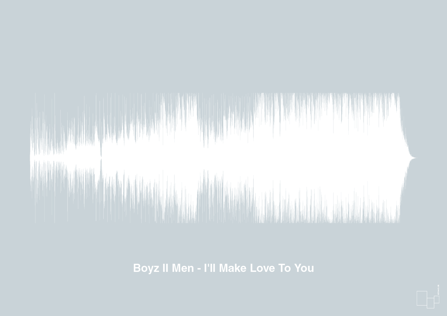 boyz II men - i'll make love to you - Plakat med Musik i Light Drizzle