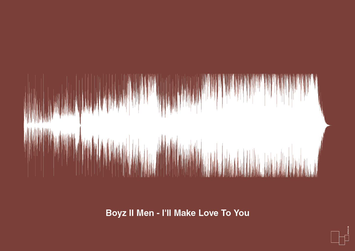 boyz II men - i'll make love to you - Plakat med Musik i Red Pepper