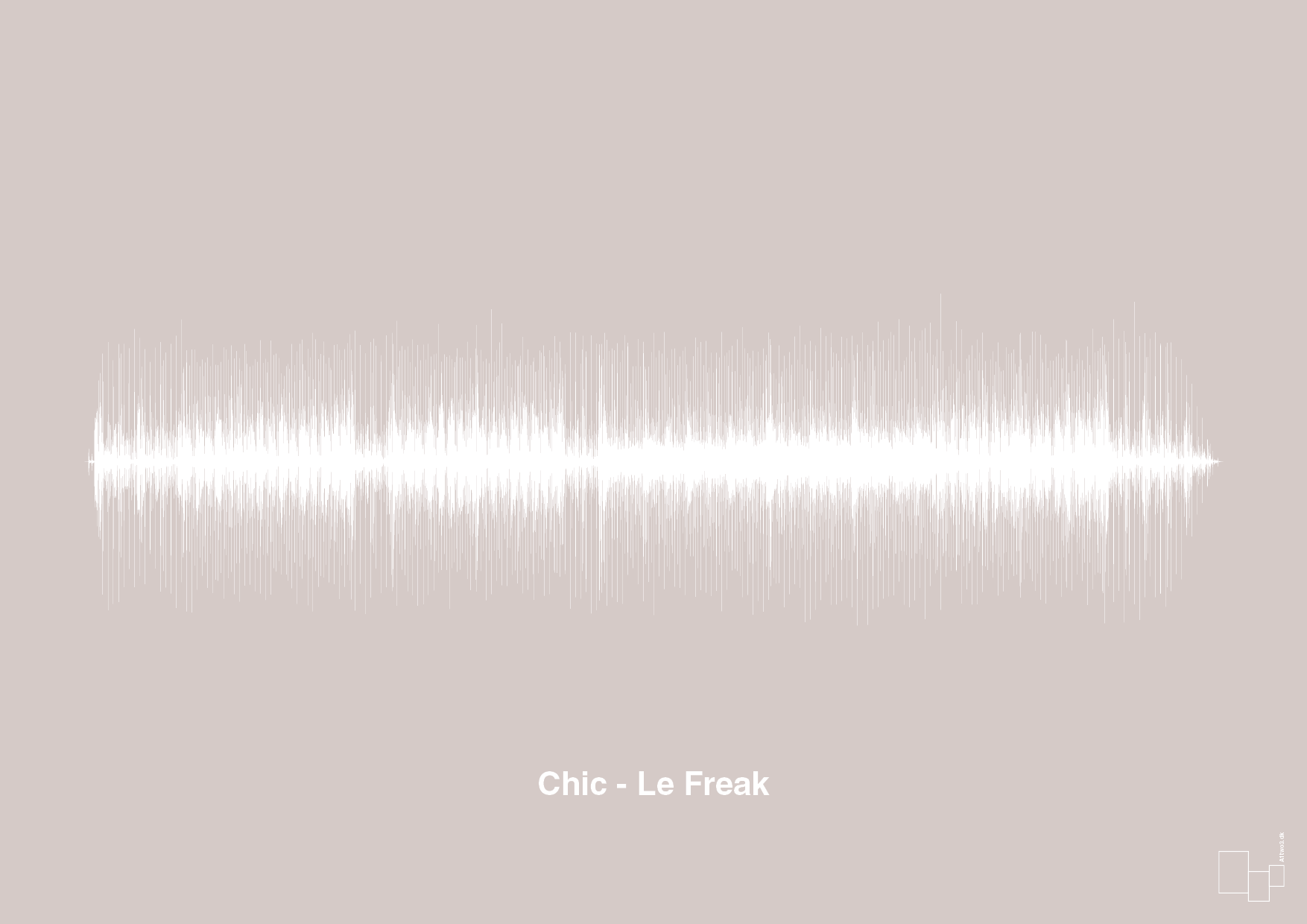 chic - le freak - Plakat med Musik i Broken Beige