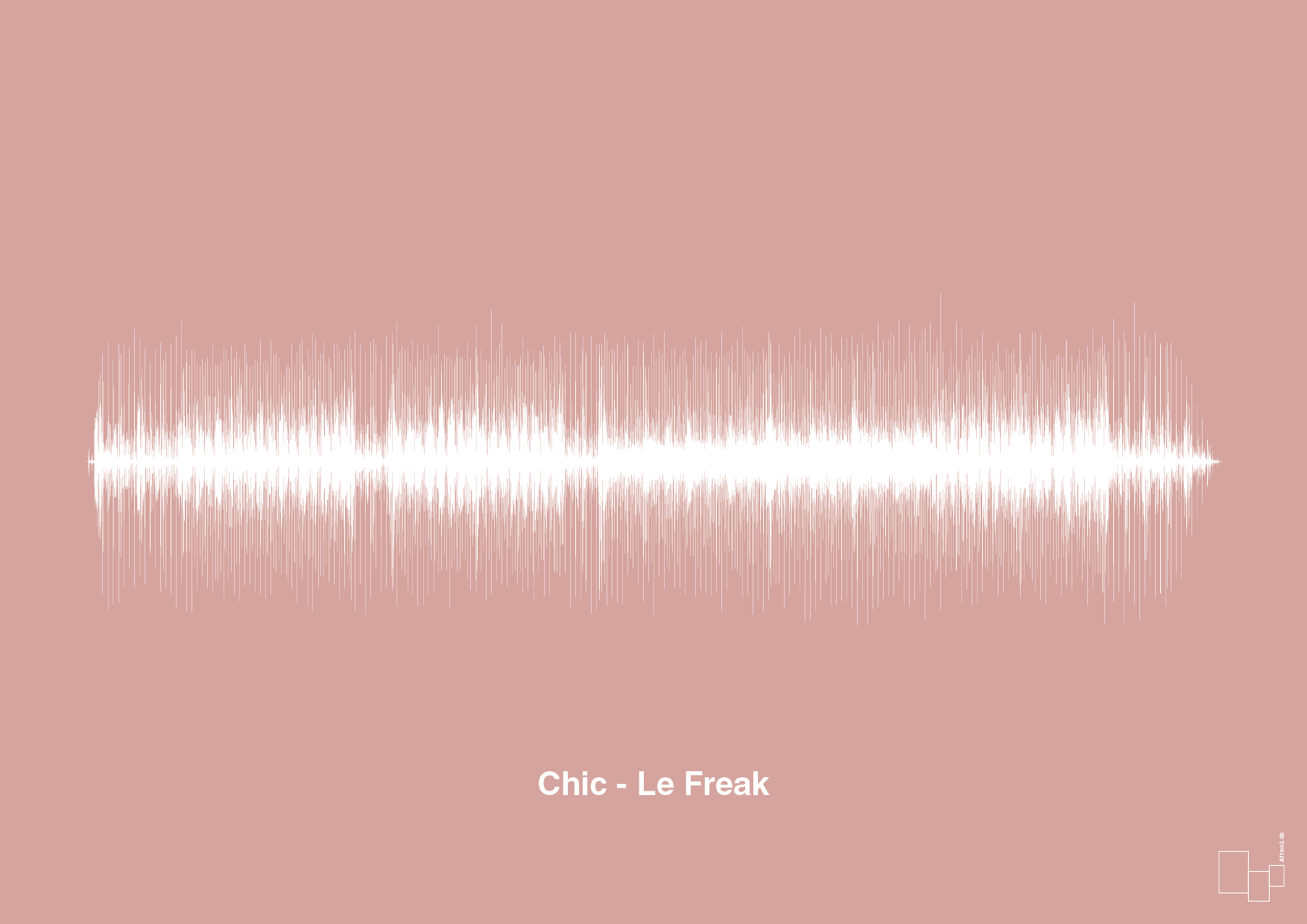 chic - le freak - Plakat med Musik i Bubble Shell