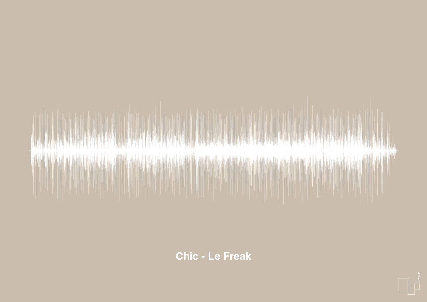 chic - le freak - Plakat med Musik i Creamy Mushroom