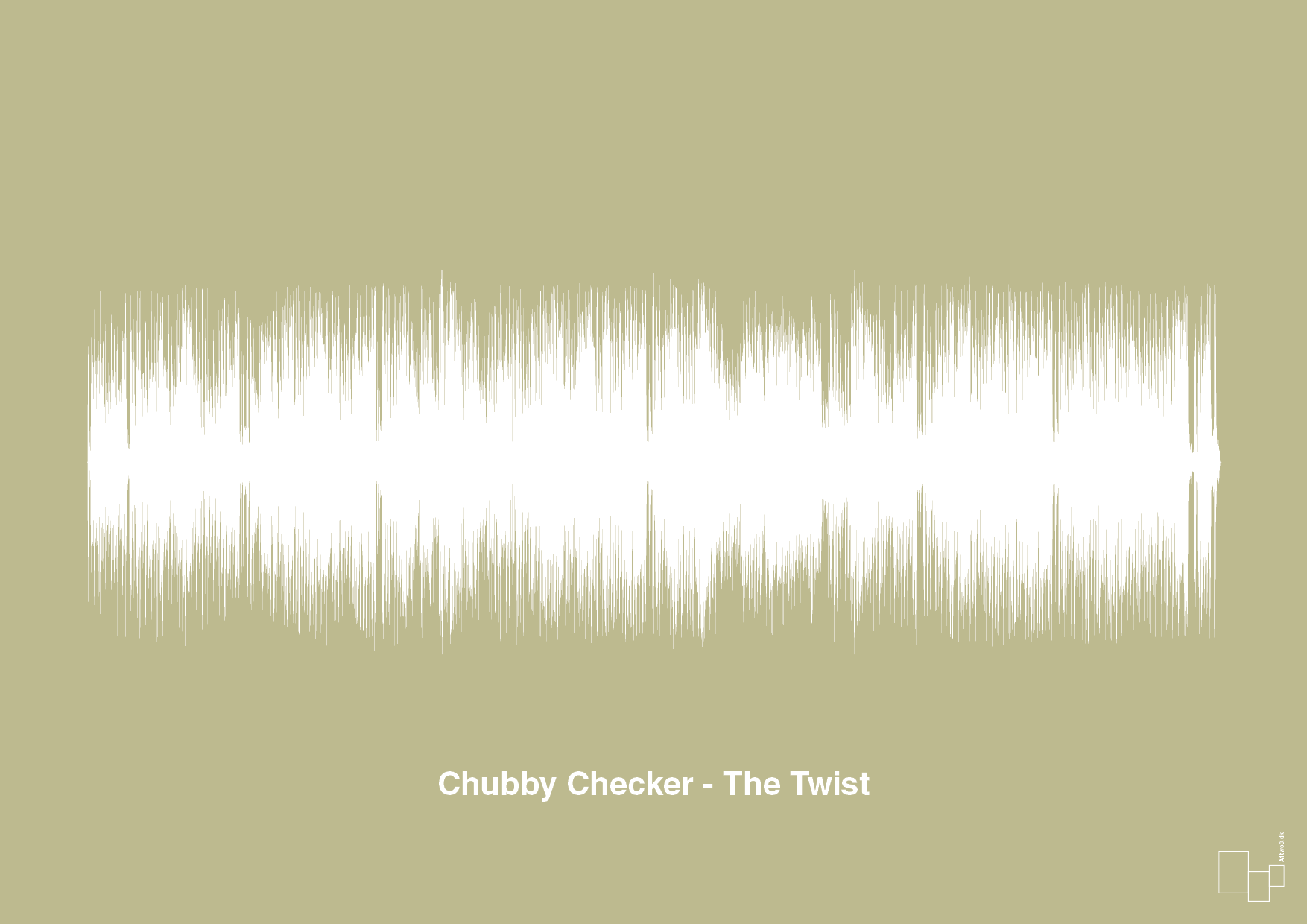 chubby checker - the twist - Plakat med Musik i Back to Nature