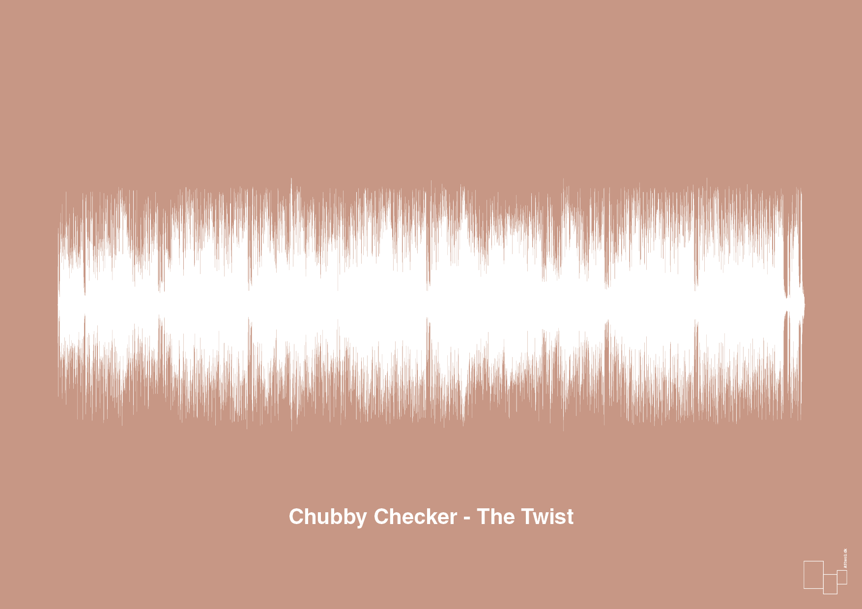 chubby checker - the twist - Plakat med Musik i Powder