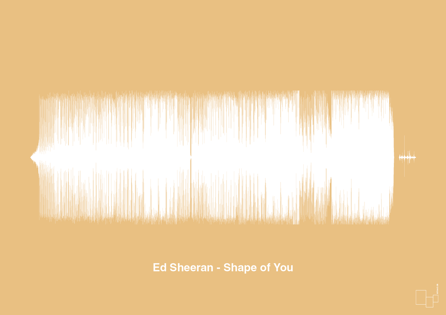 ed sheeran - shape of you - Plakat med Musik i Charismatic