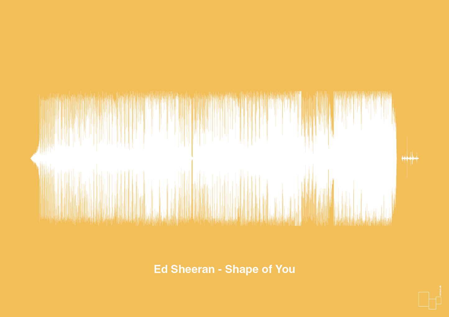 ed sheeran - shape of you - Plakat med Musik i Honeycomb