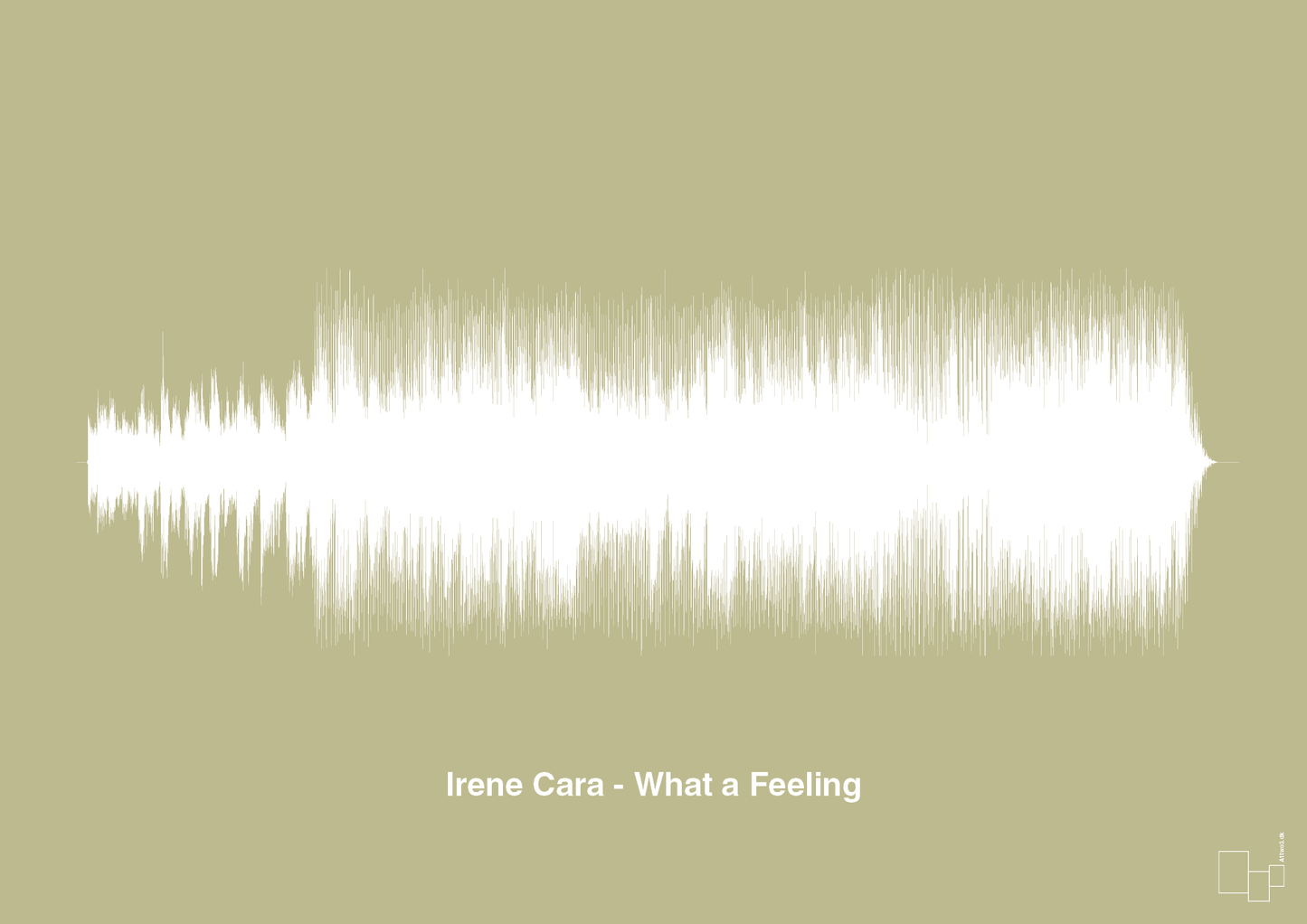 irene cara - what a feeling - Plakat med Musik i Back to Nature