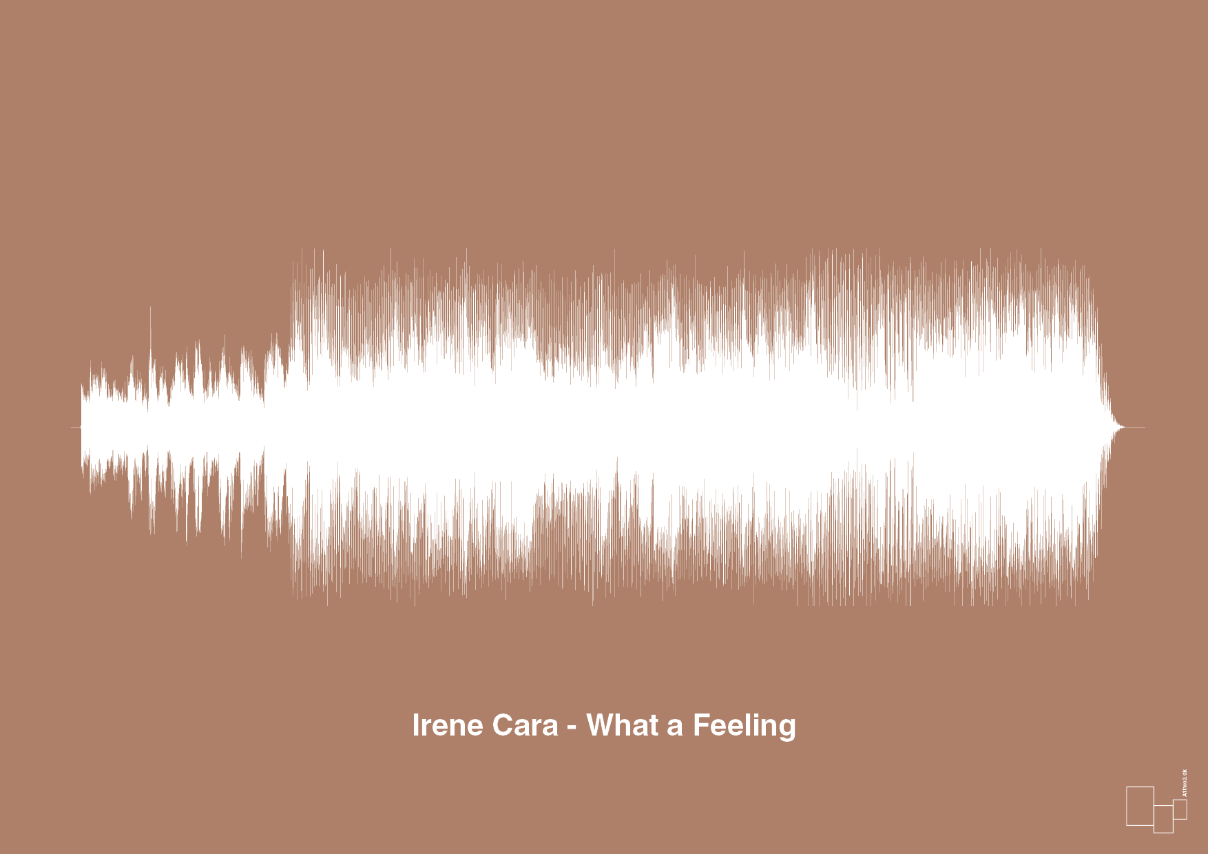 irene cara - what a feeling - Plakat med Musik i Cider Spice