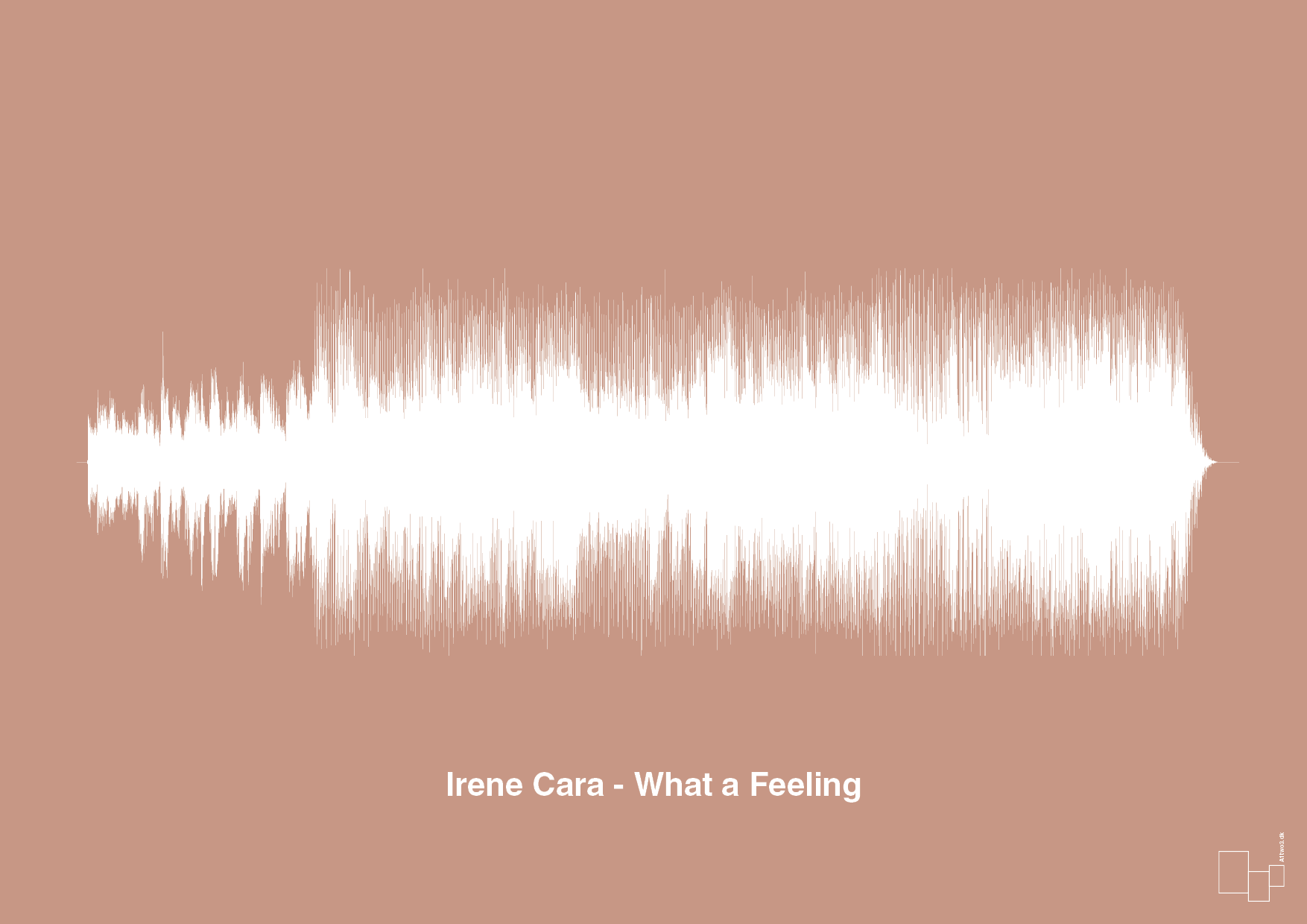 irene cara - what a feeling - Plakat med Musik i Powder