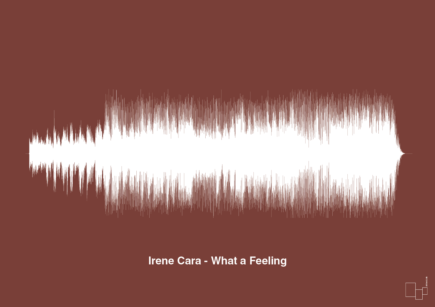 irene cara - what a feeling - Plakat med Musik i Red Pepper